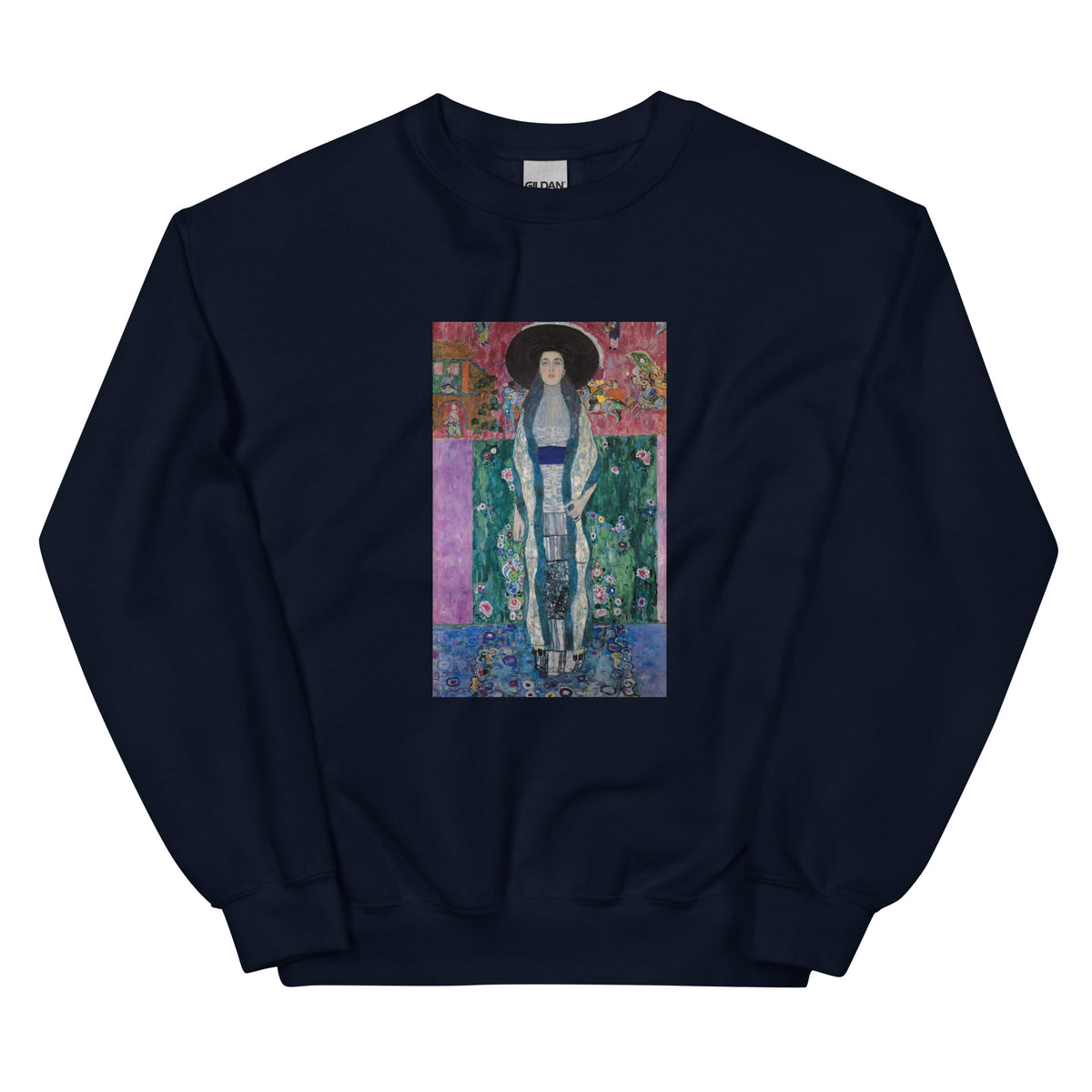 Navy Sweater Gustav Klimt Portrait Of Adele Bloch-Bauer Famous Painting Essential