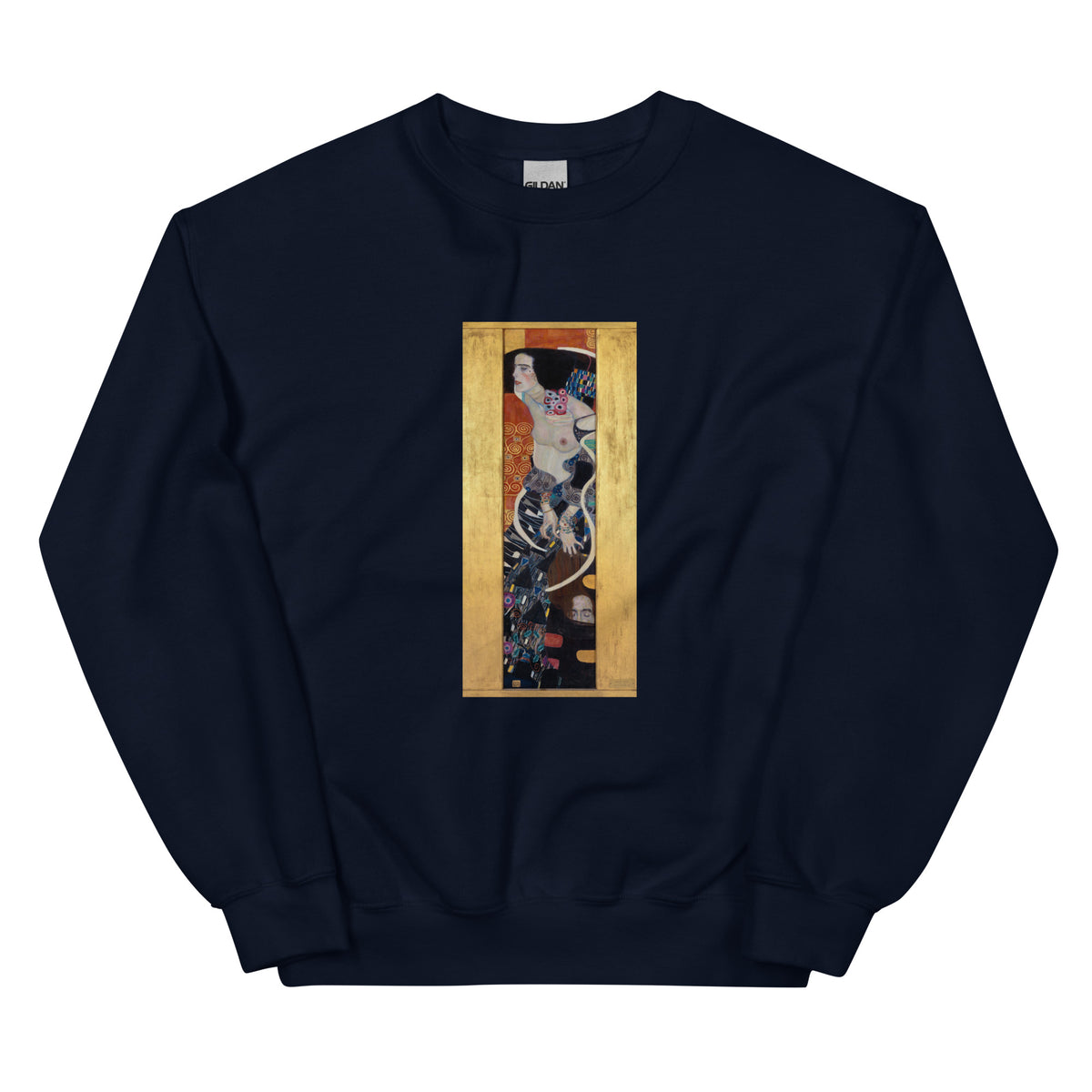 Navy Sweater Gustav Klimt Judith II Famous Painting Essential