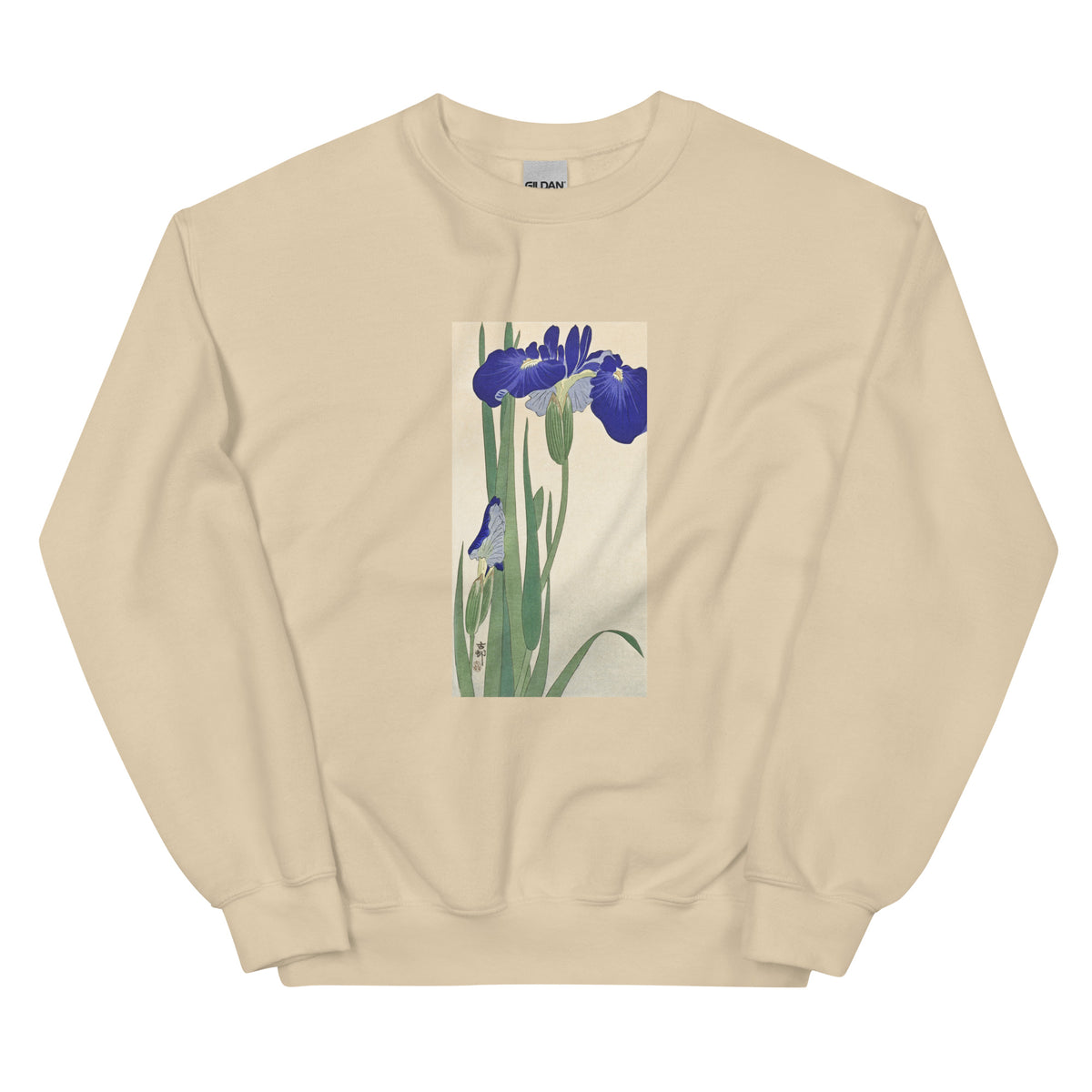Sand Sweater Blue Irises - Ohara Koson 1900 Essential