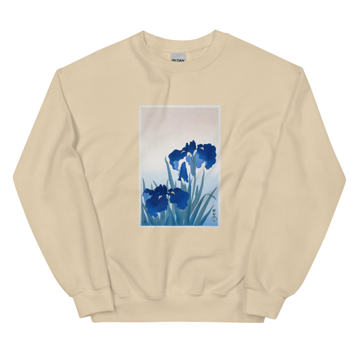 Sand Sweater Iris Flowers - Ohara Koson 1925 Essential
