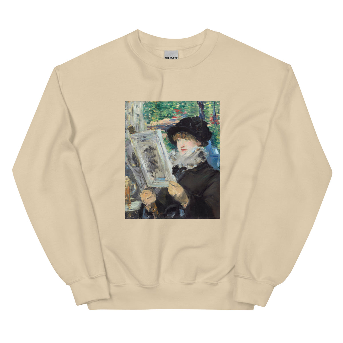 Sand Sweater Woman Reading Painting In High Resolution Essential