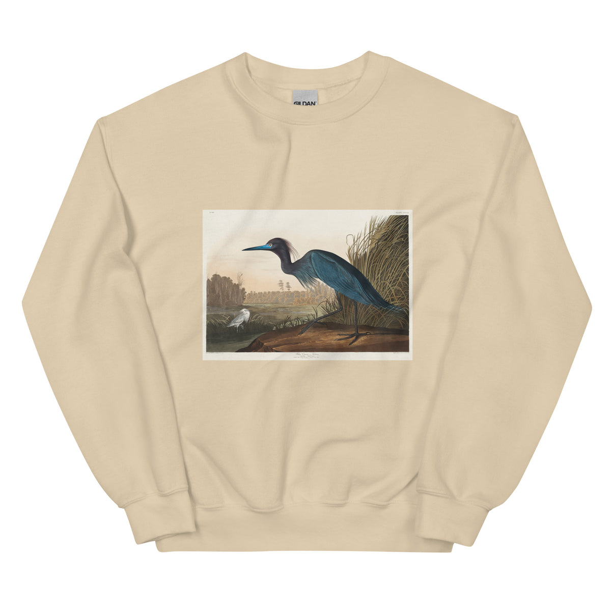Sand Sweater Blue Crane Or Heron Essential