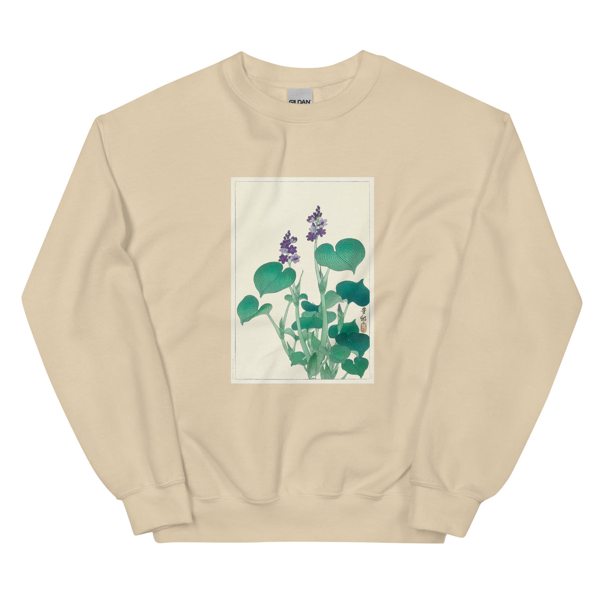Sand Sweater Blooming Hosta - Ohara Koson 1920 Essential