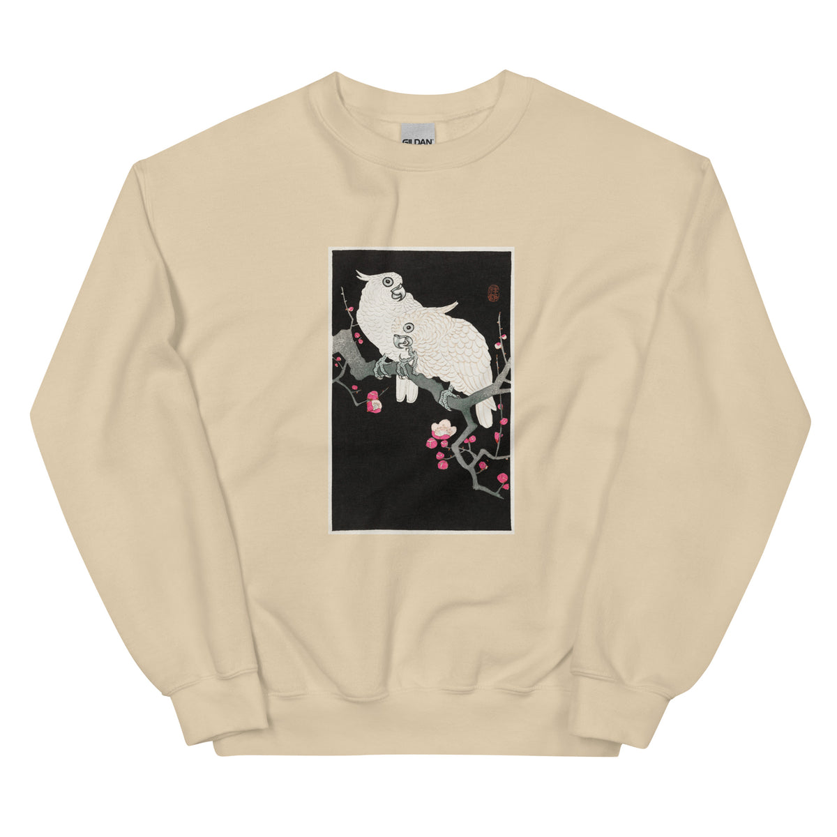 Sand Sweater Two Cockatoo And Plum Blossom - Ohara Koson 1925 Essential