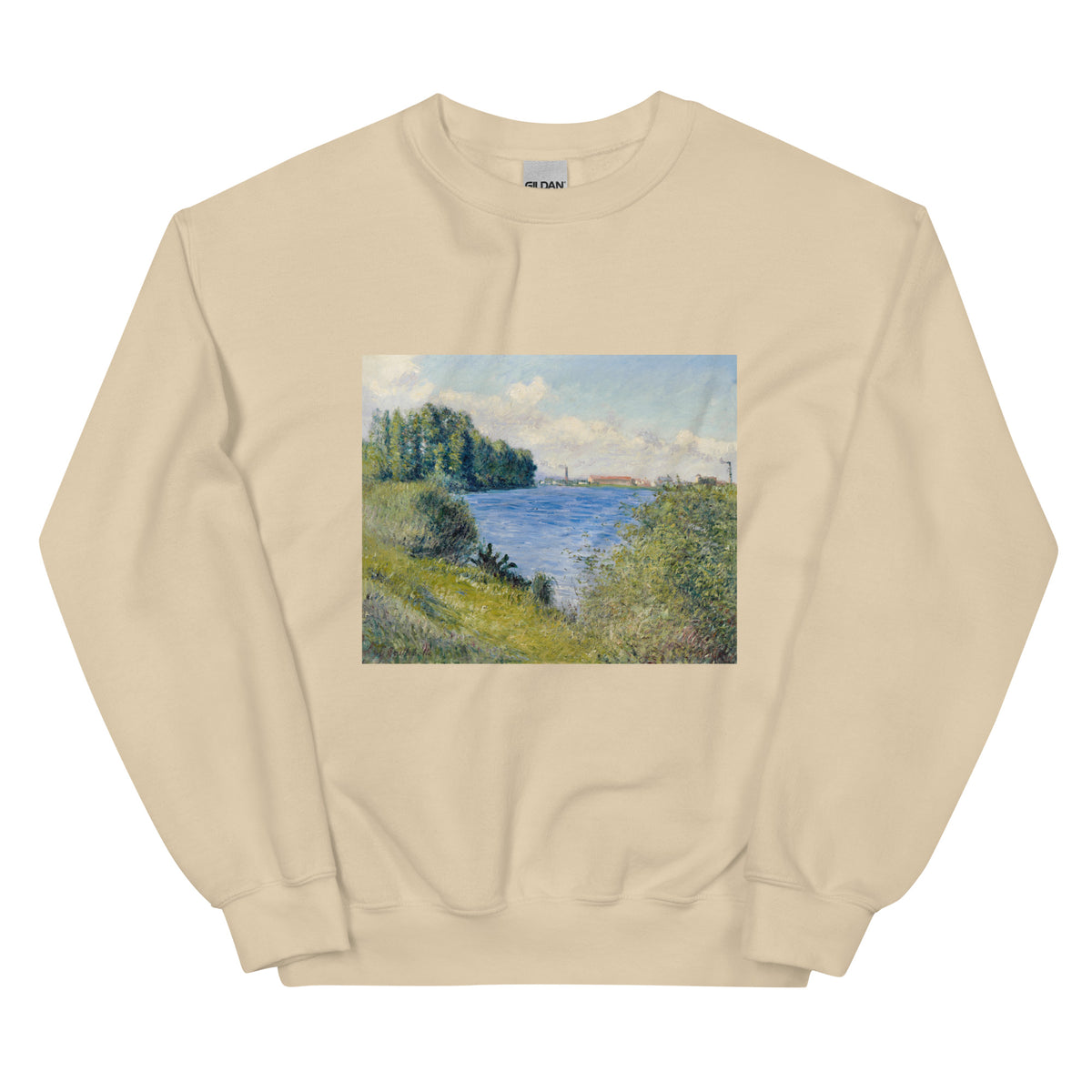 Sand Sweater The Seine At Argenteuil Painting In High Resolution Essential