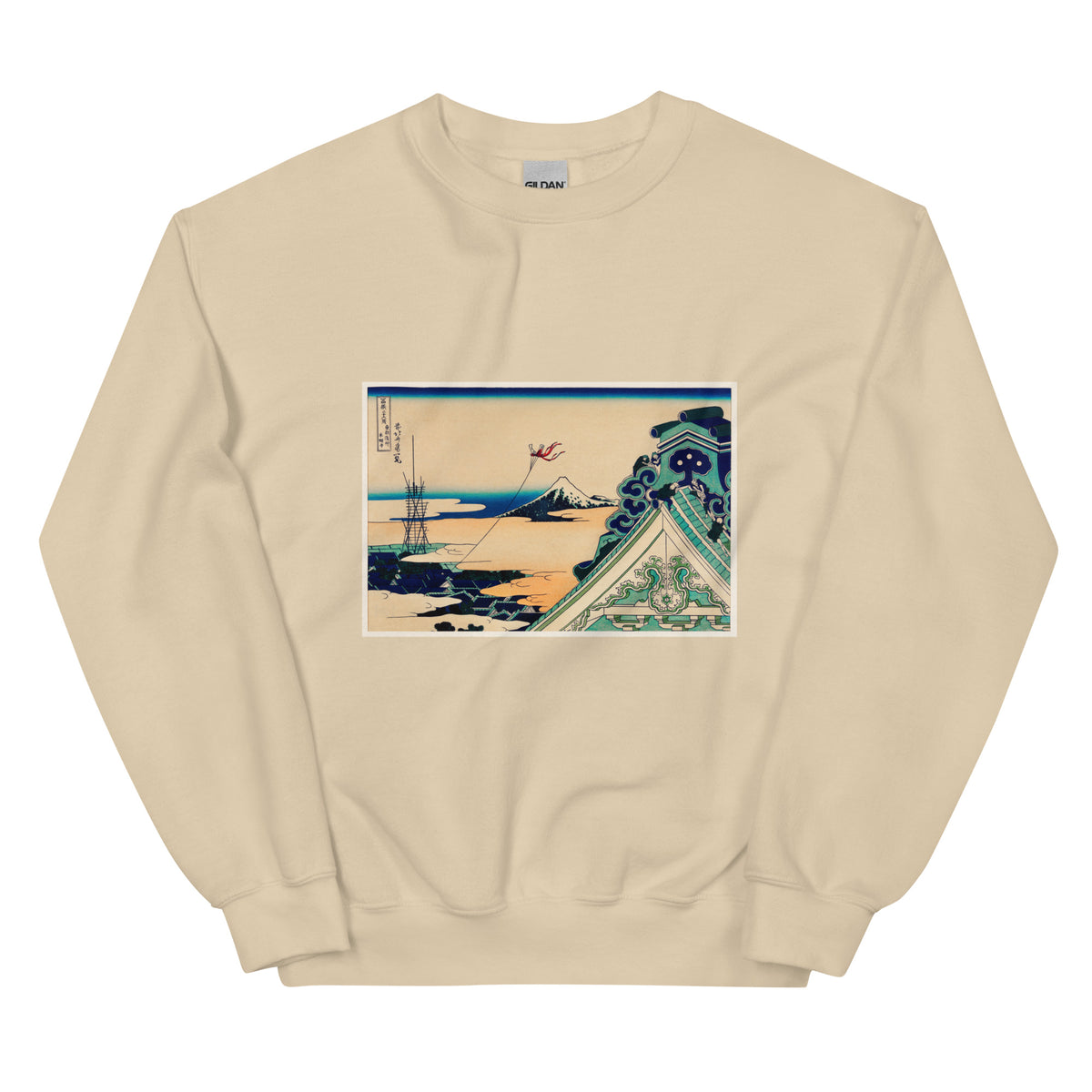 Sand Sweater Toto Asakusa Honganji - Katsushika Hokusai 1760 Essential