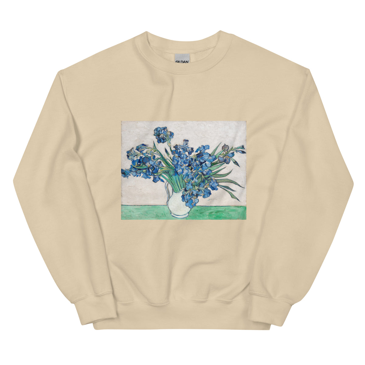 Sand Sweater Vincent Van Gogh S Irises Essential
