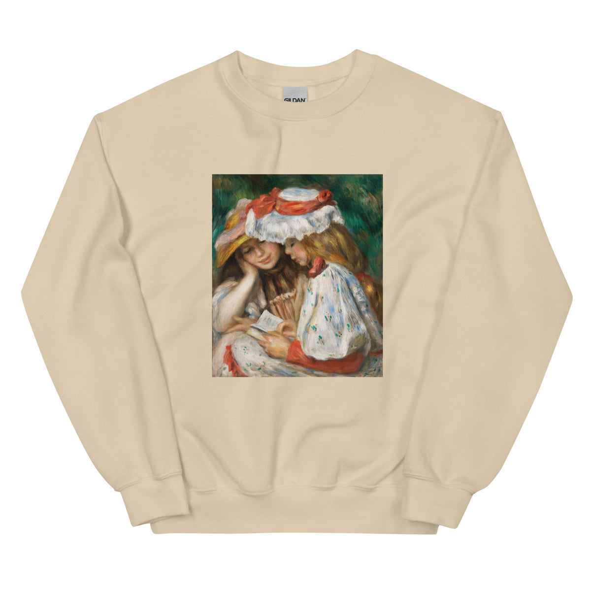 Sand Sweater Two Girls Reading C 1890 1891 Essential