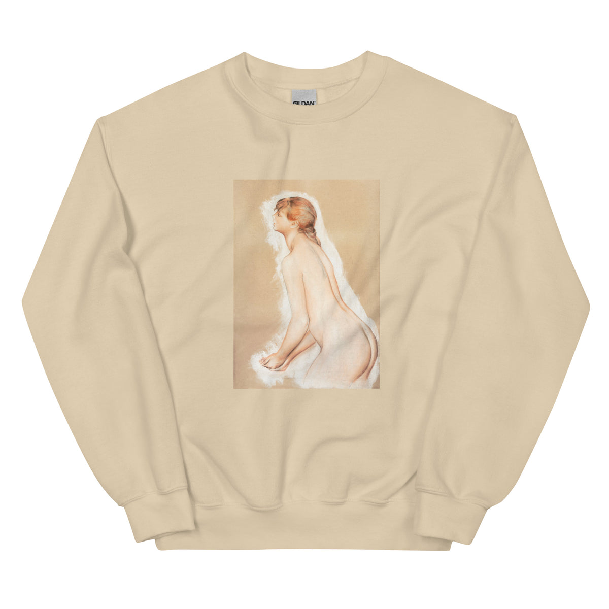 Sand Sweater Splashing Figure Study For The Large Bathers Essential