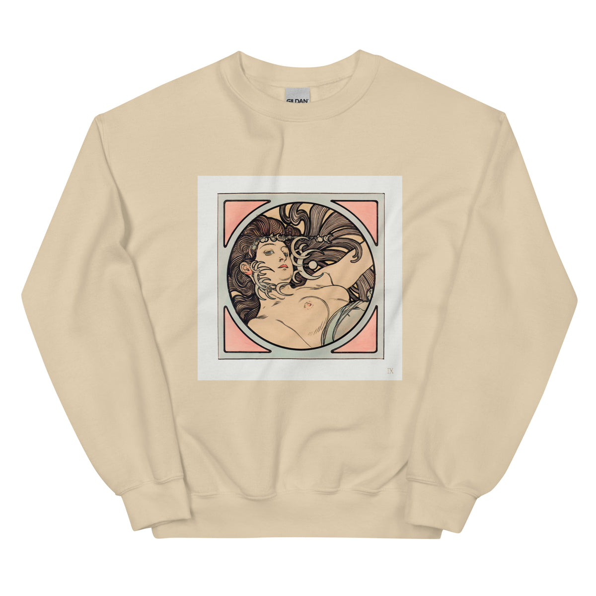 Sand Sweater Stained Glass Fouquet Mucha II Essential