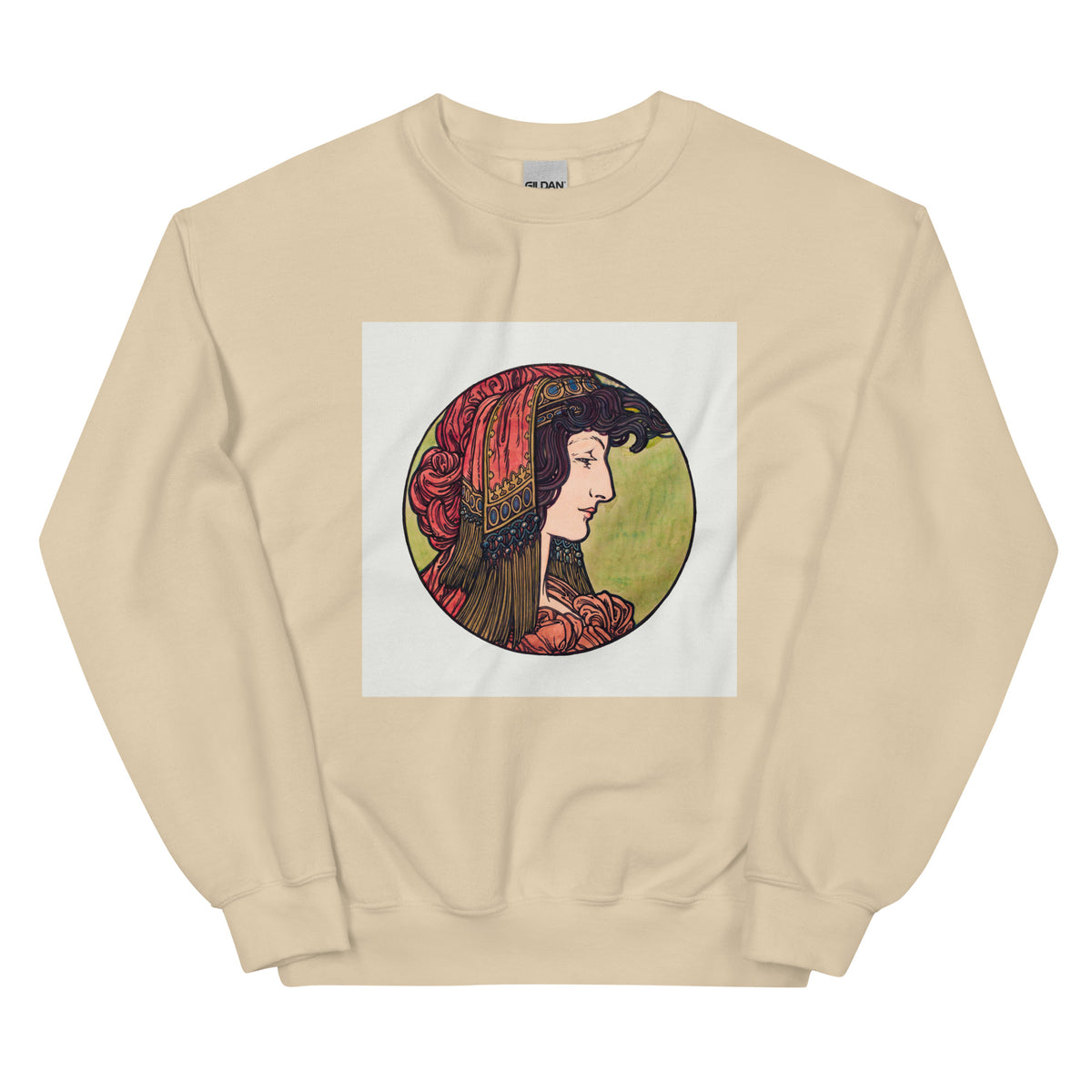 Sand Sweater Stained Glass Fouquet Mucha IV Essential
