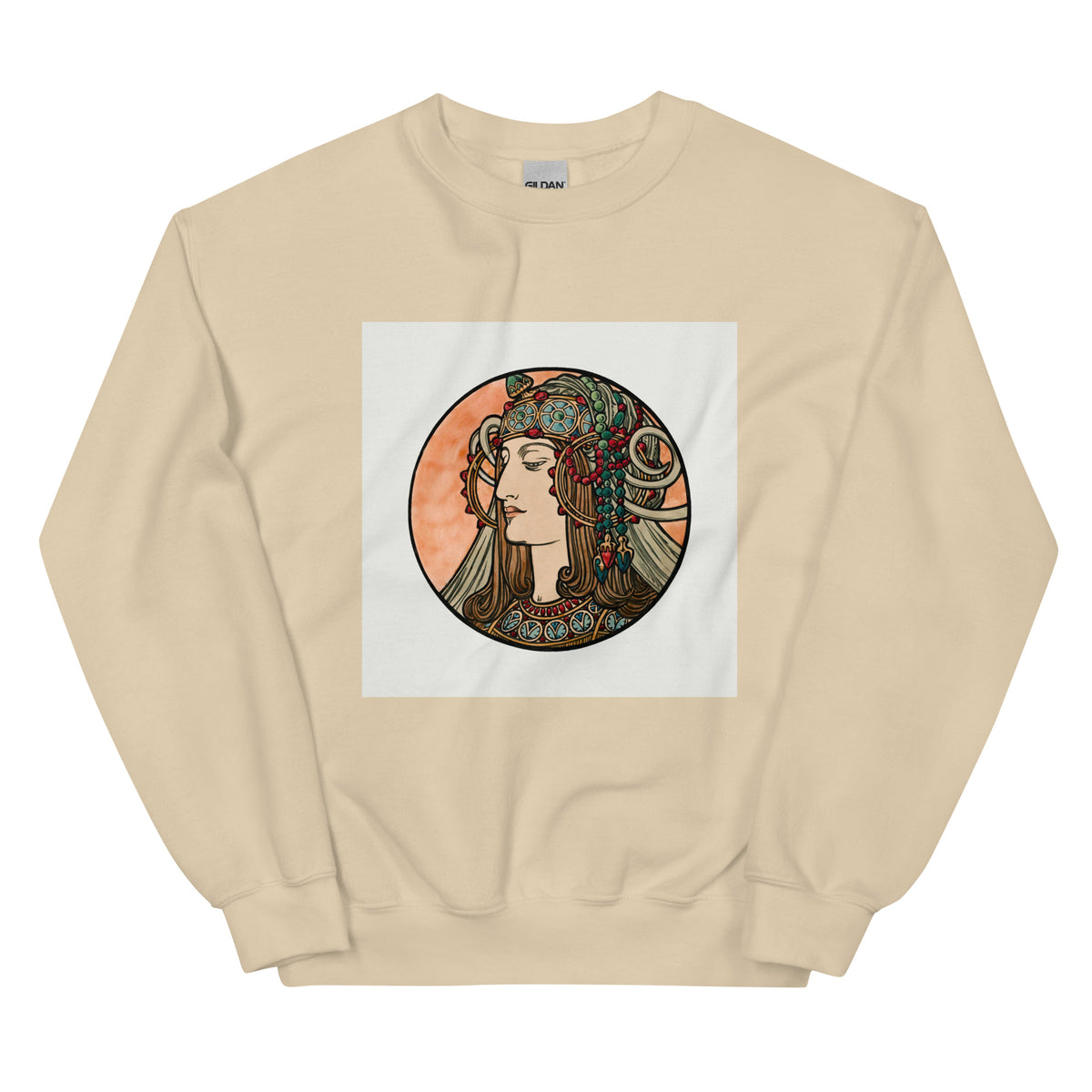 Sand Sweater Stained Glass Fouquet Mucha VI Essential