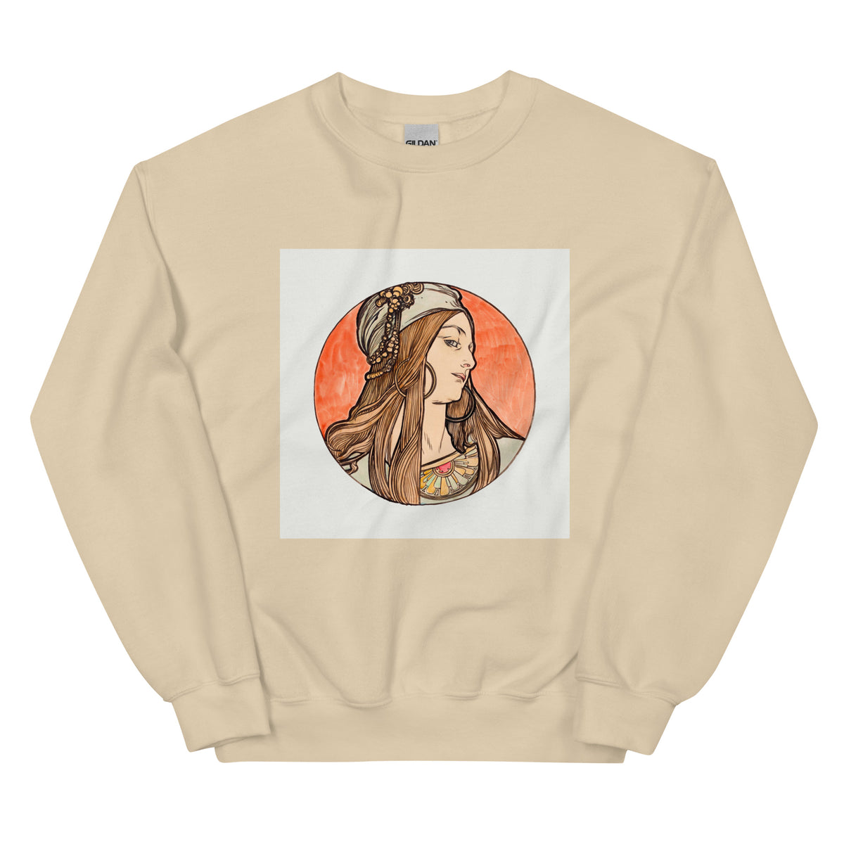 Sand Sweater Stained Glass Fouquet Mucha VIII Essential