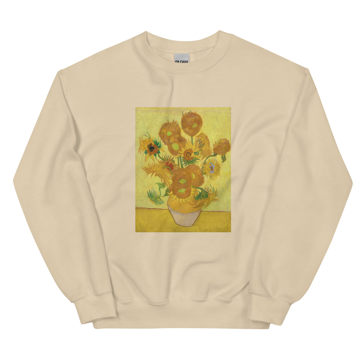 Sand Sweater Vincent Van Gogh S Sunflowers Famous Painting Essential