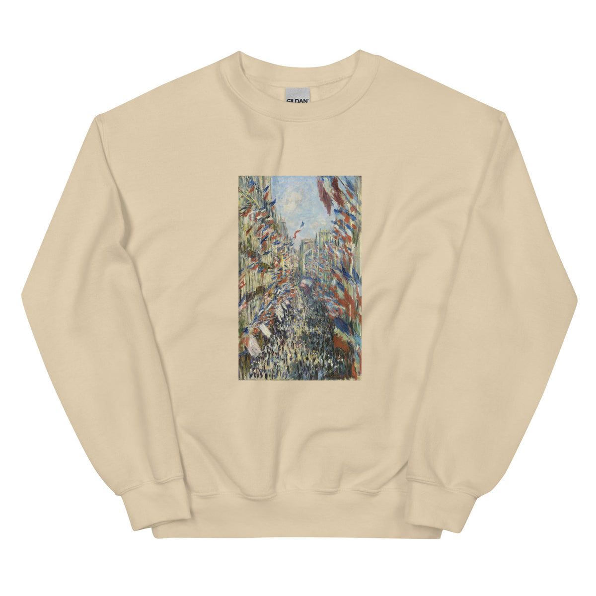 Sand Sweater Claude Monet S The Rue Montorgueil In Paris Famous Painting Essential