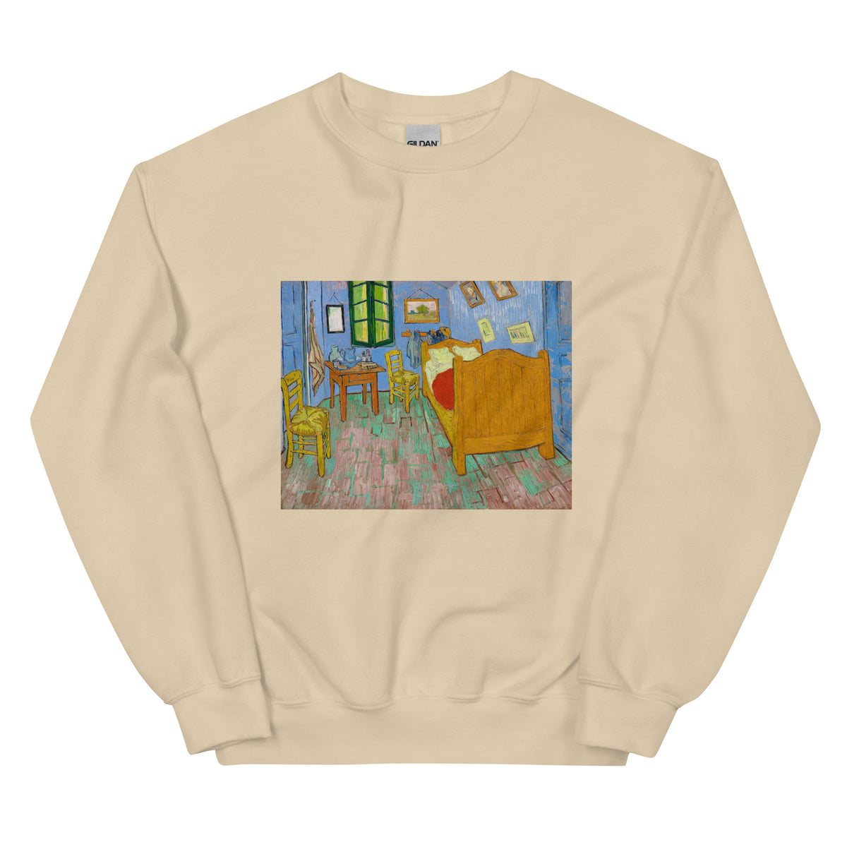 Sand Sweater Vincent Van Gogh S The Bedroom Famous Painting Essential