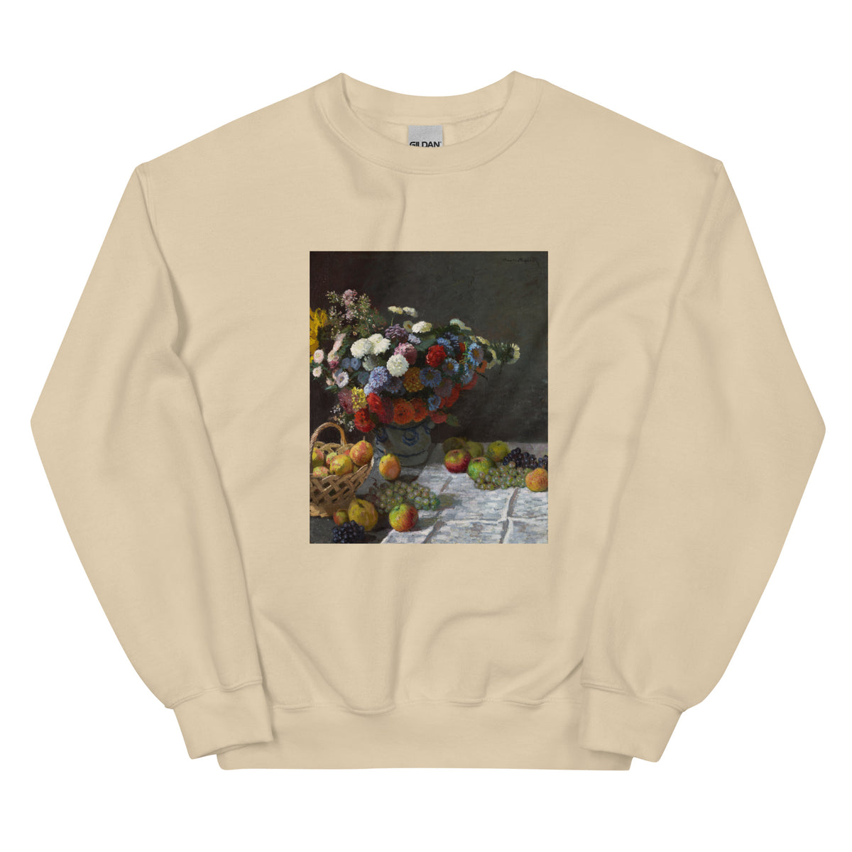 Sand Sweater Still Life With Flowers And Fruit Essential