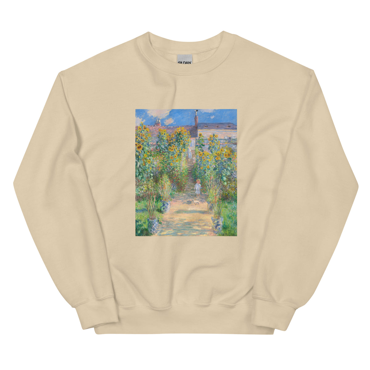 Sand Sweater The Artist S Garden At Vetheuil Essential