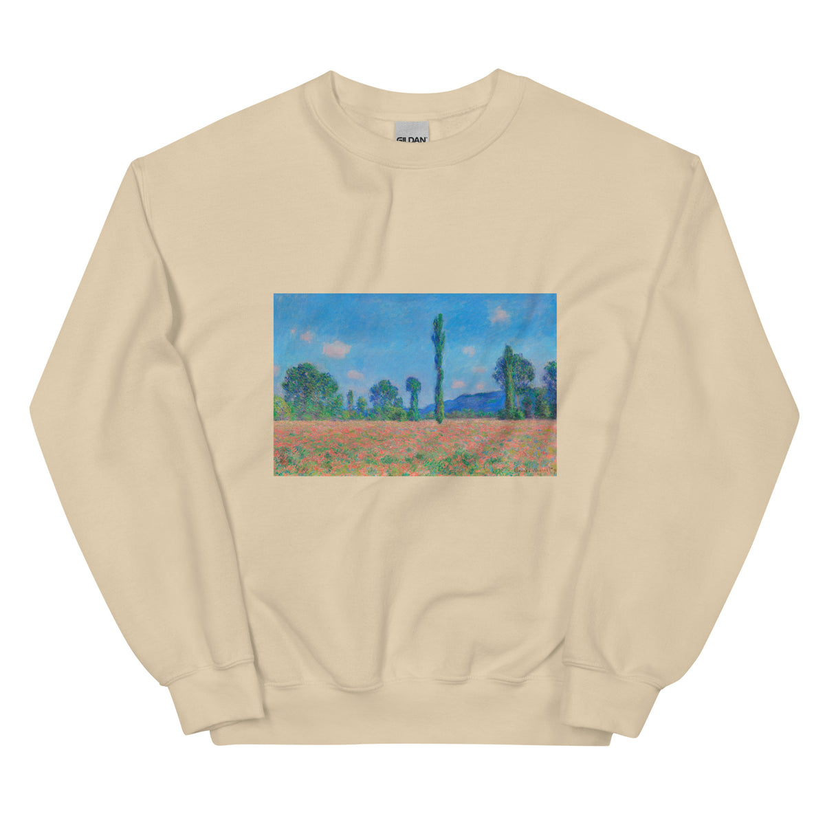 Sand Sweater Poppy Field Giverny Essential