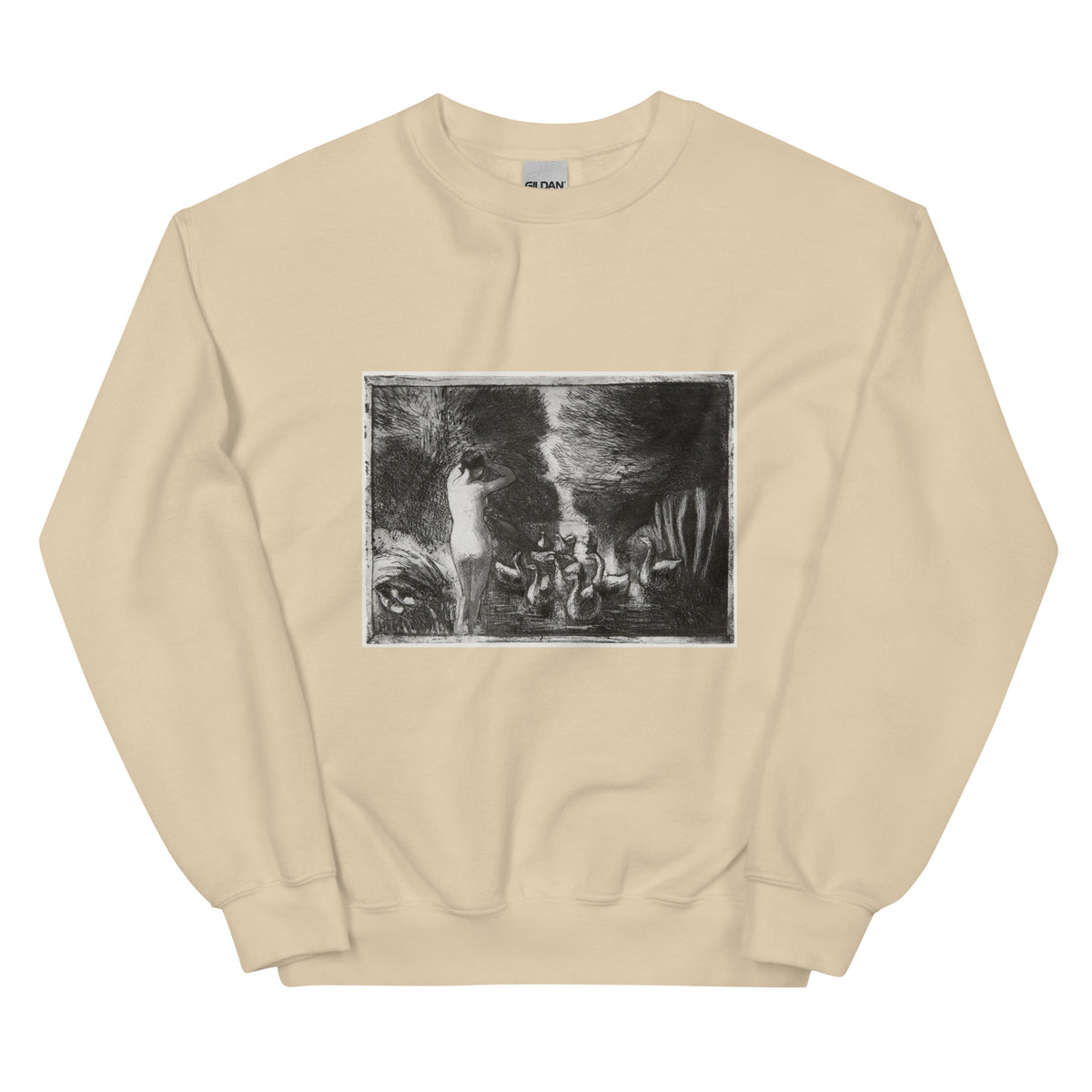 Sand Sweater Bather With Geese Essential