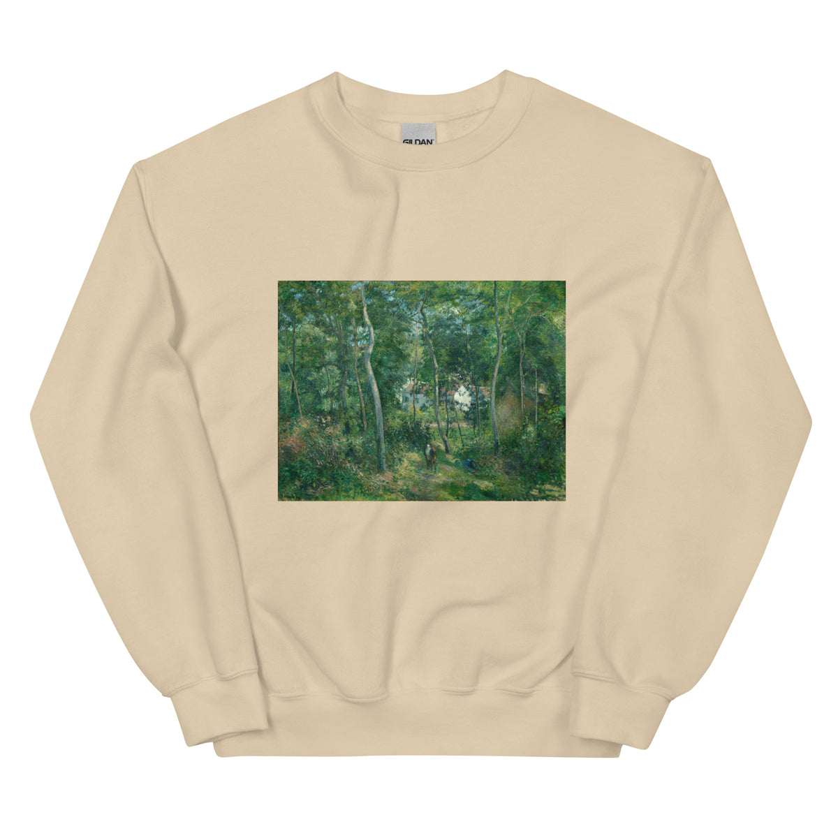 Sand Sweater Edge Of The Woods Near L Hermitage Pontoise Essential