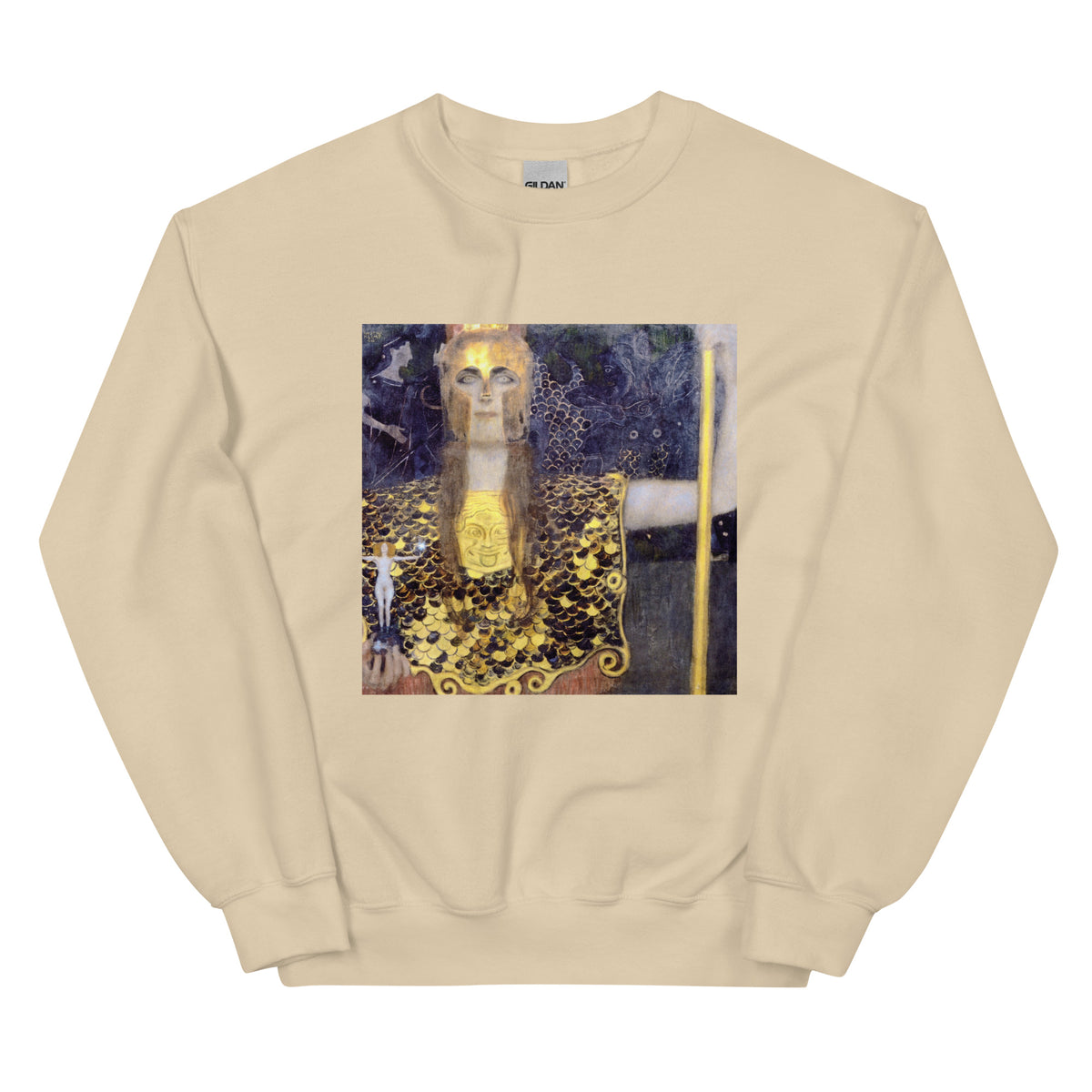 Sand Sweater Gustav Klimt Pallas Athena Famous Painting Essential