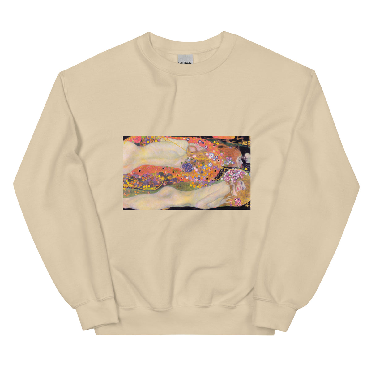 Sand Sweater Gustav Klimt Water Serpents II Famous Painting Essential