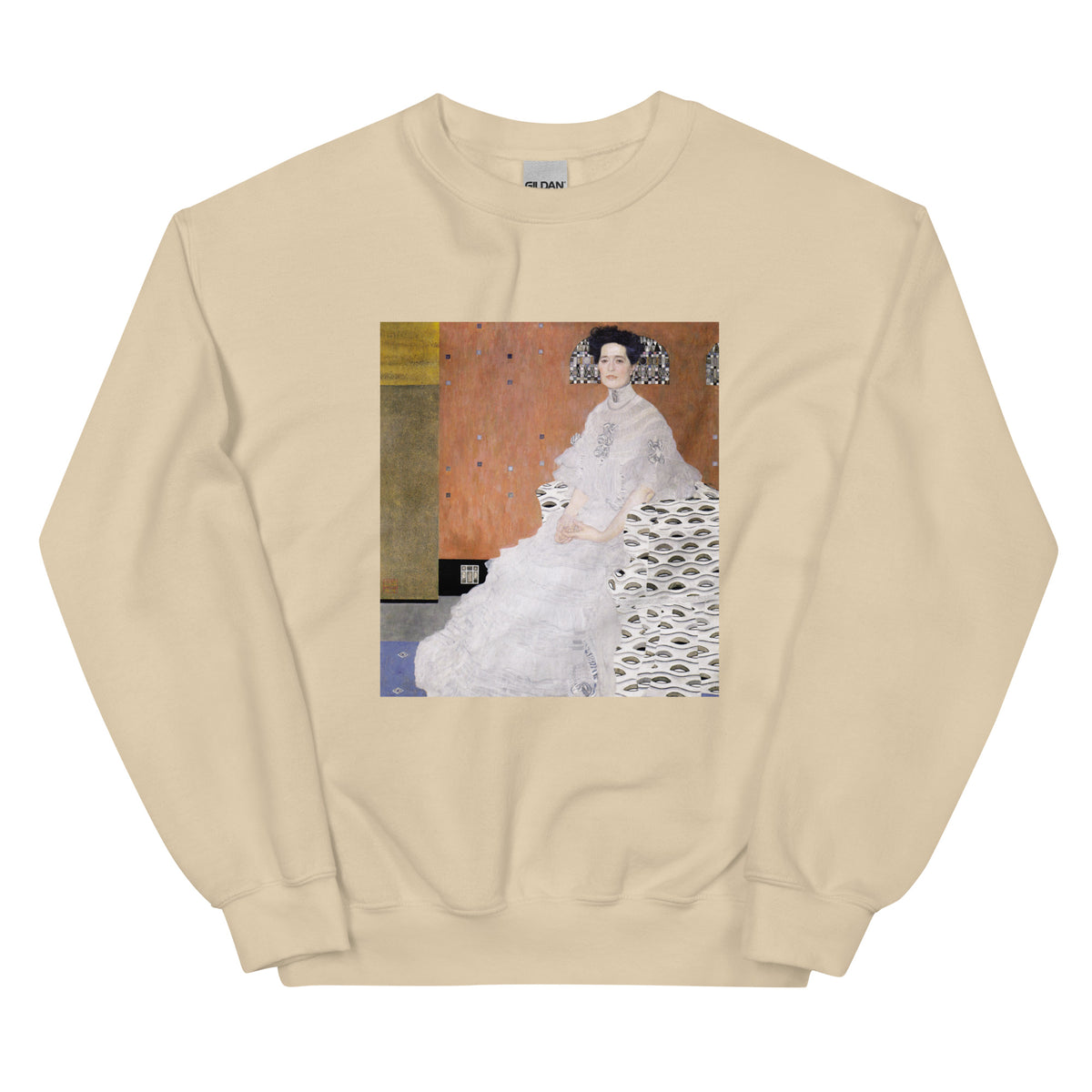 Sand Sweater Gustav Klimt Bildnis Fritza Riedler Famous Painting Essential