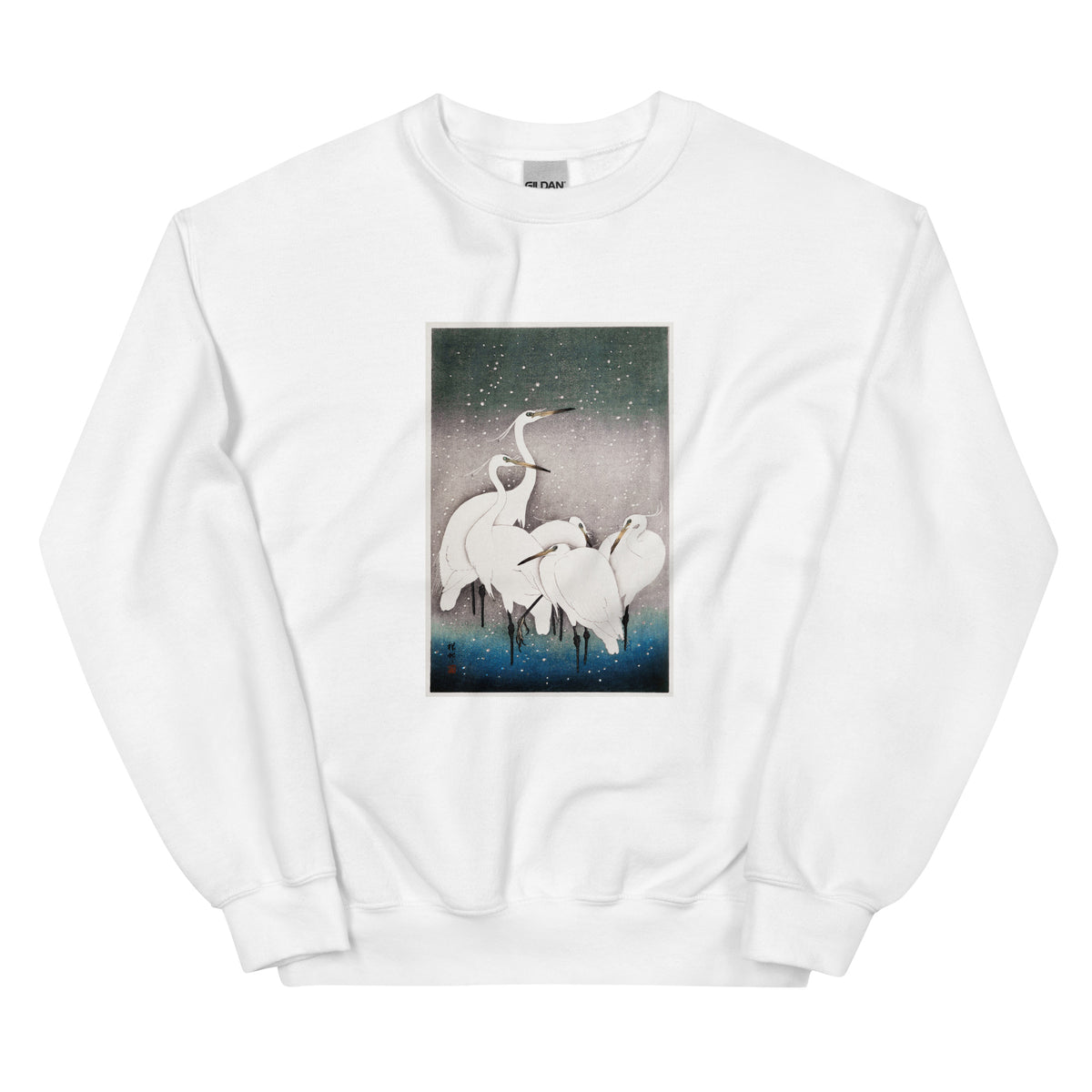 White Sweater Group Of Egrets - Ohara Koson 1925 Essential