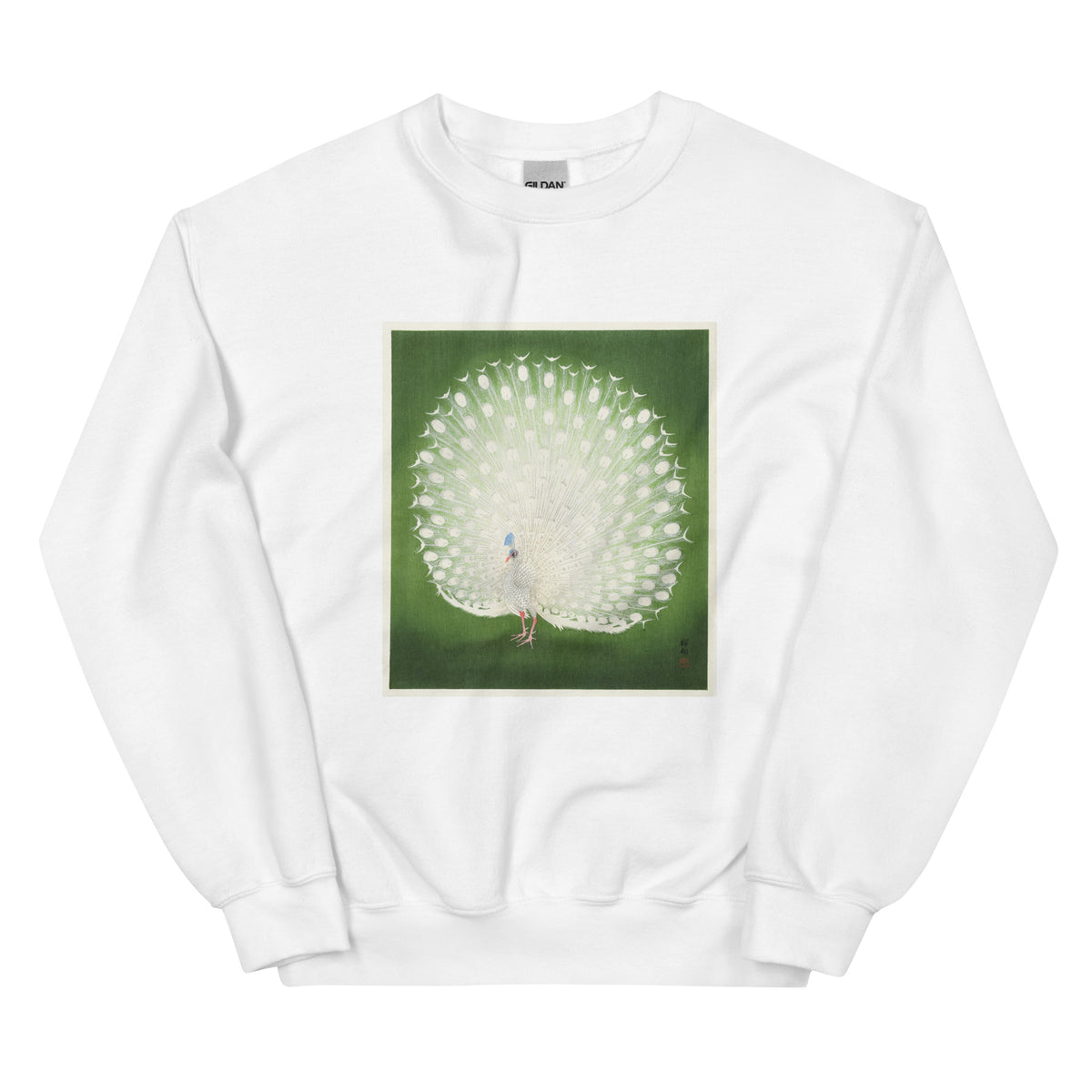 White Sweater Peacock - Ohara Koson 1925 Essential