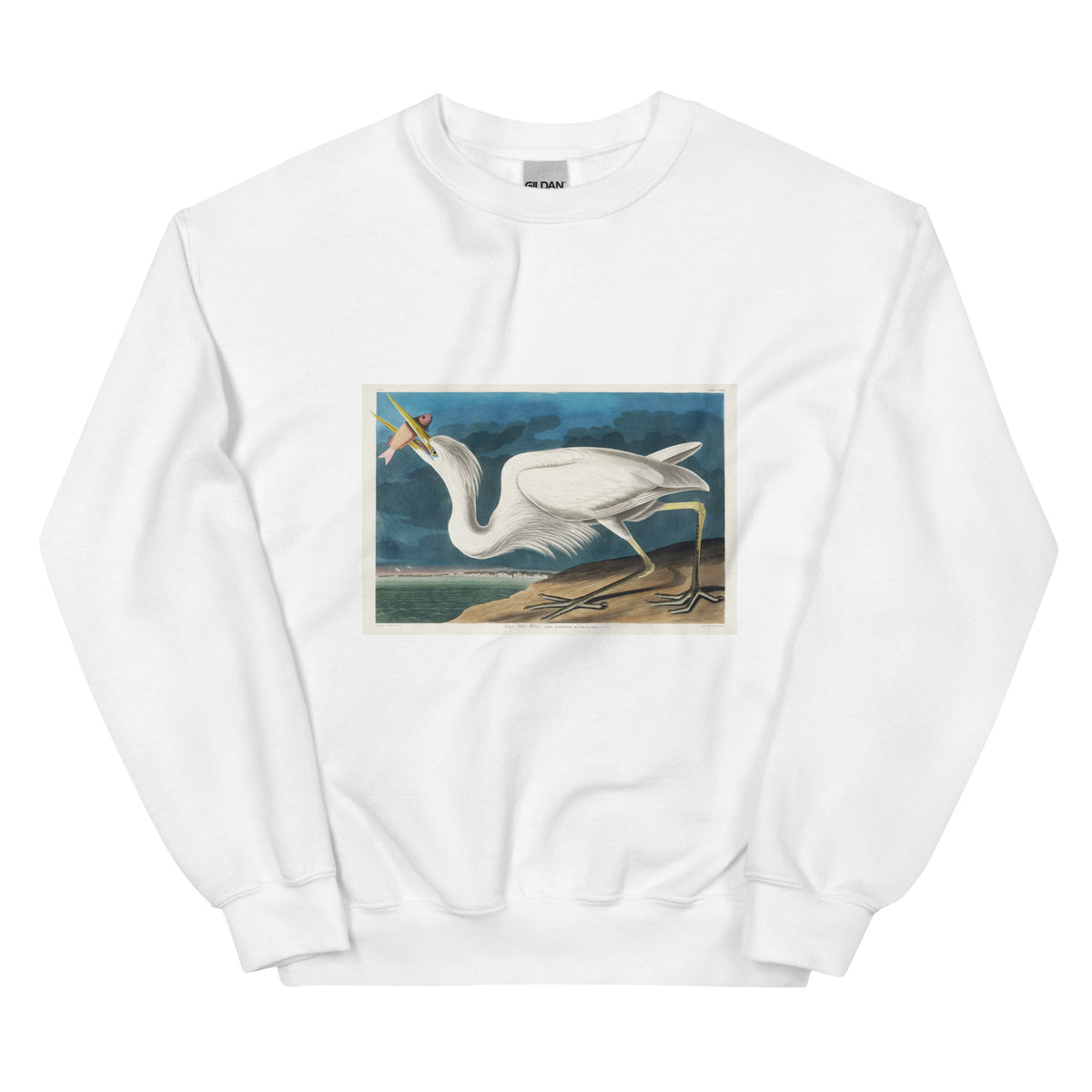 White Sweater Great White Heron Essential
