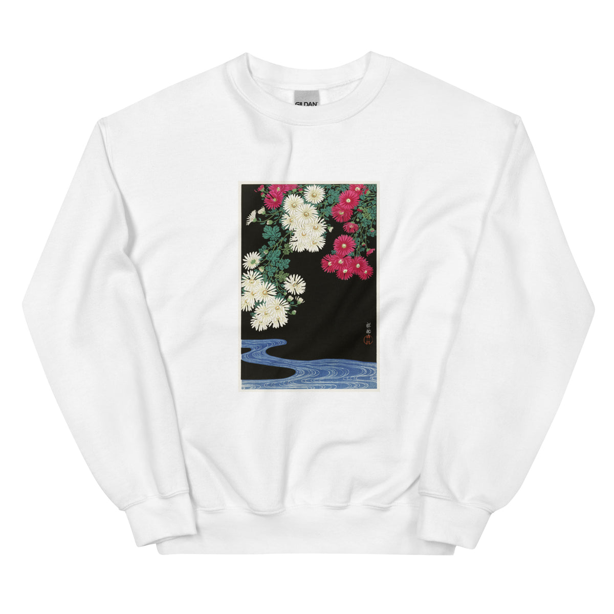 White Sweater Chrysanthemums - Ohara Koson 1925 Essential
