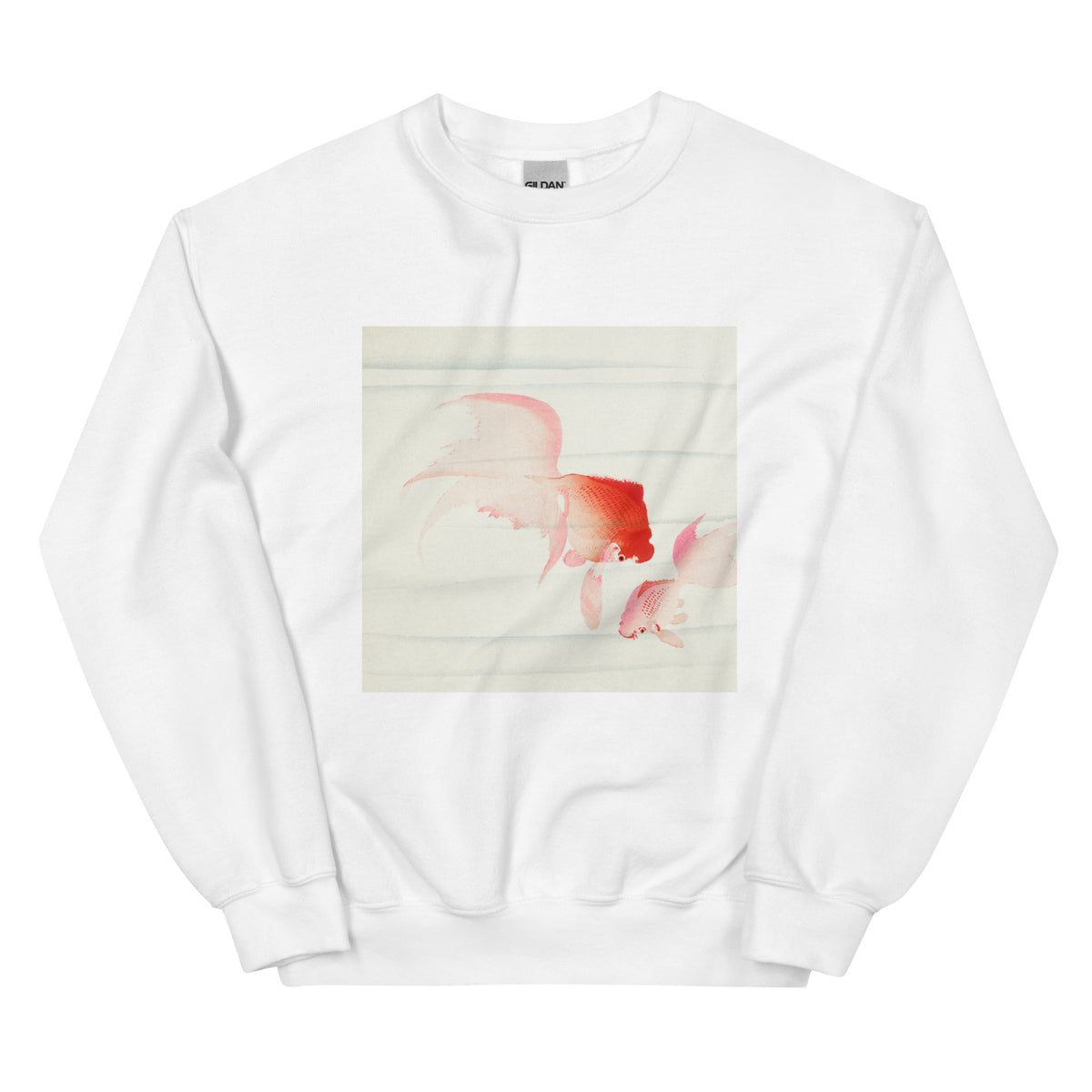 White Sweater Gold Fish - Ohara Koson 1900 Essential