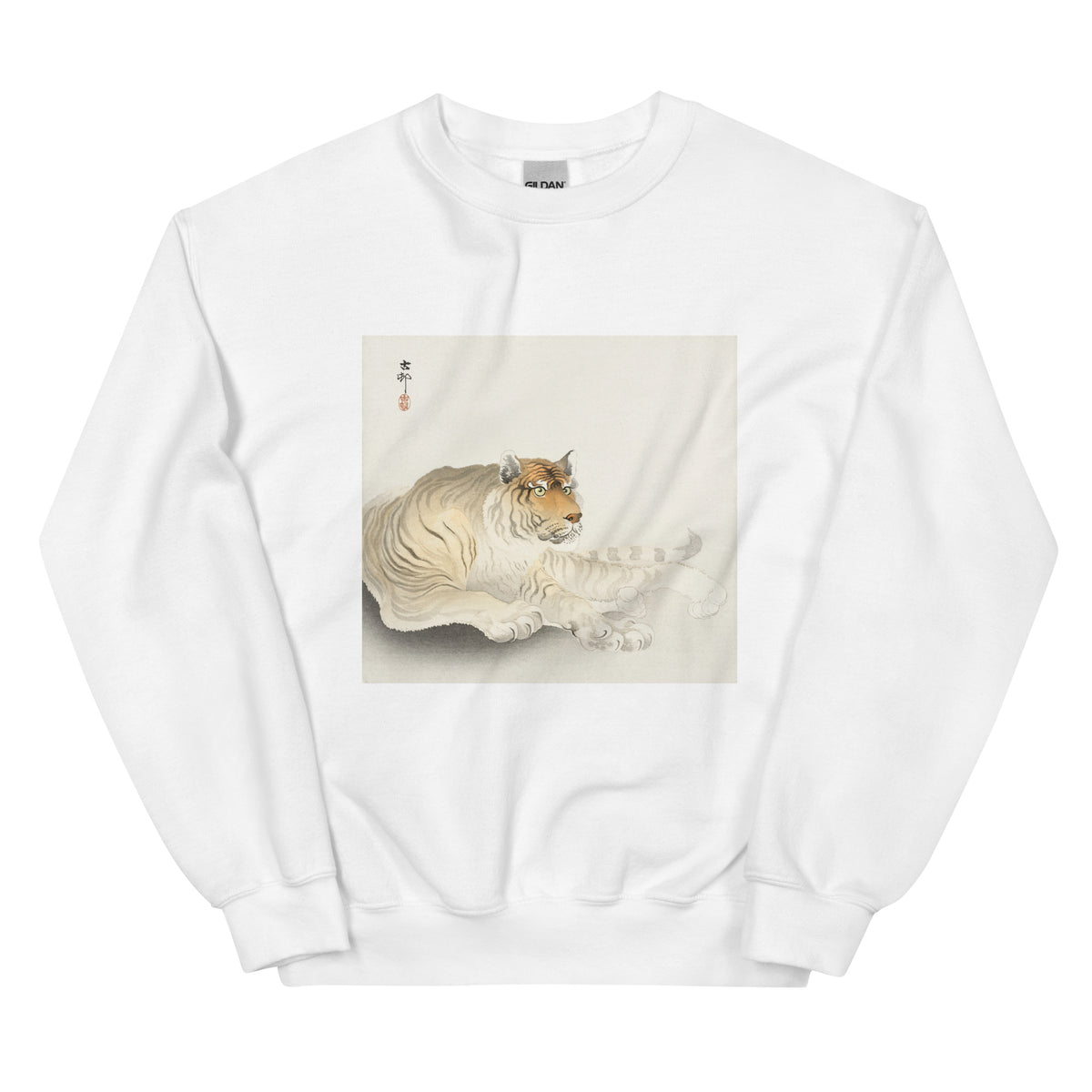 White Sweater Tiger - Ohara Koson 1900 Essential