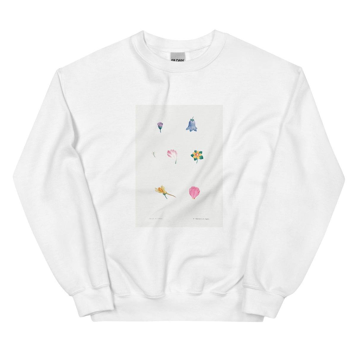 White Sweater Flower Set Redoute 1759 II Essential