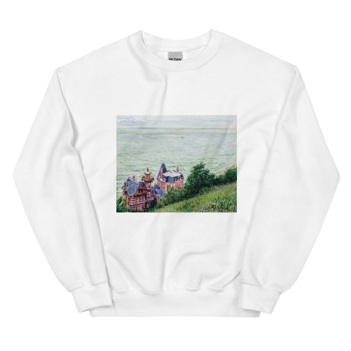 White Sweater Villas At Trouville Painting In High Resolution Essential