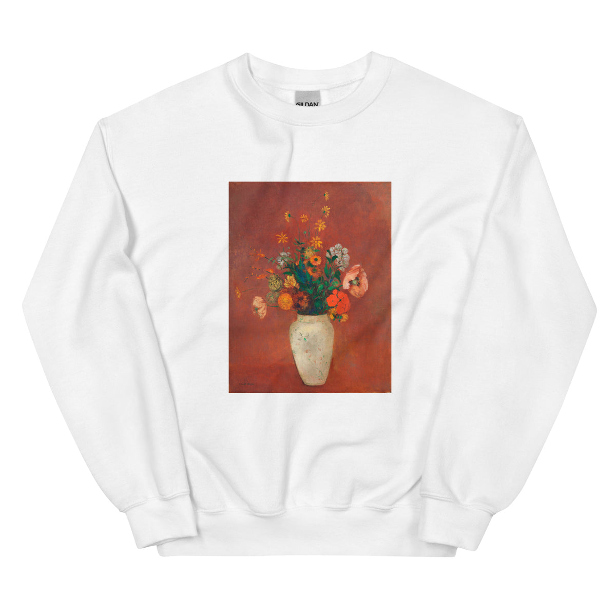 White Sweater Bouquet In A Chinese Vase 1912 1914 Essential