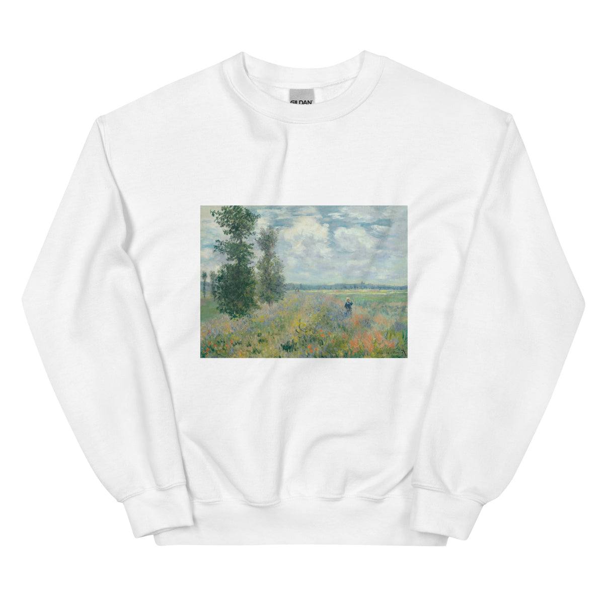 White Sweater Poppy Fields Near Argenteuil Essential