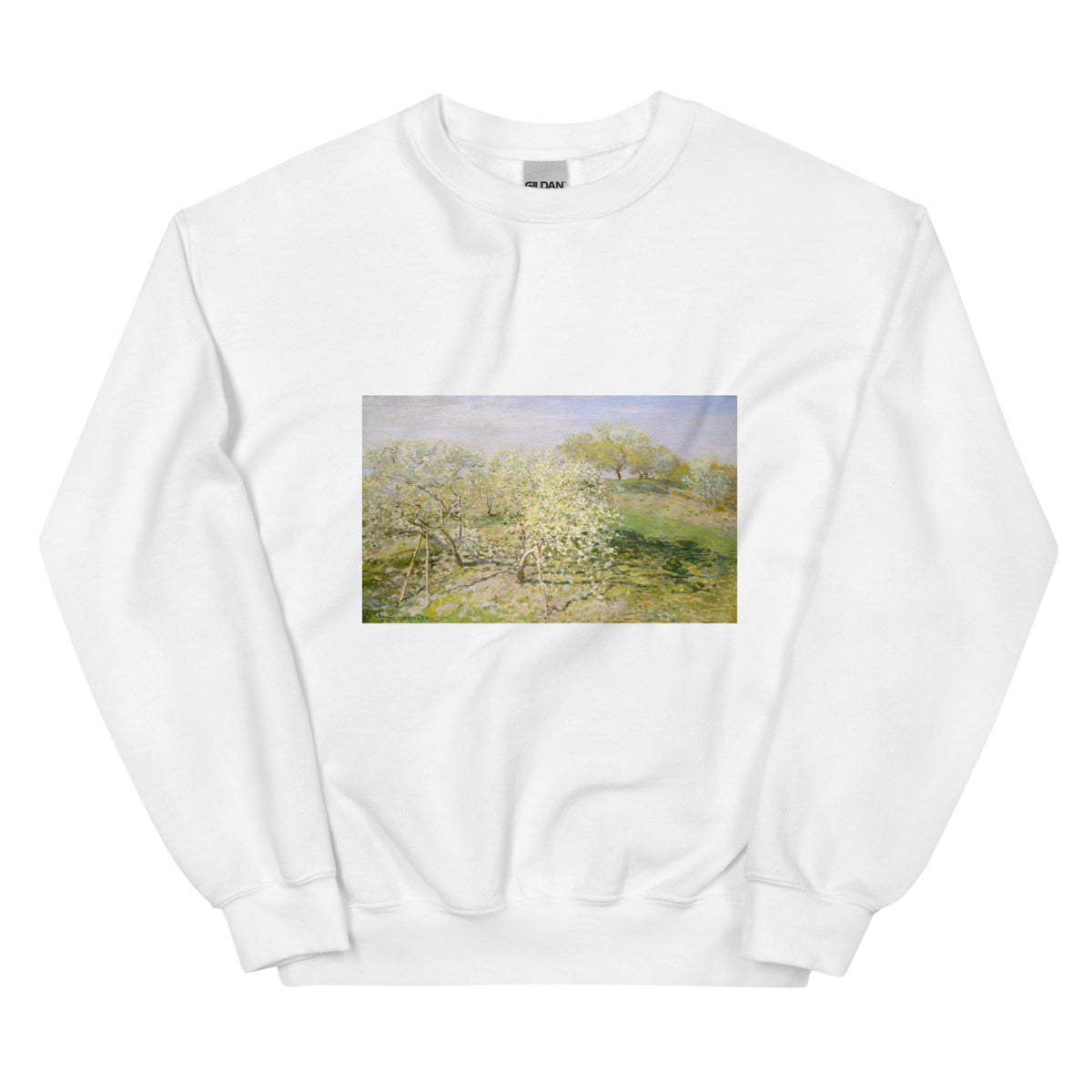 White Sweater Spring Fruit Trees In Bloom Essential
