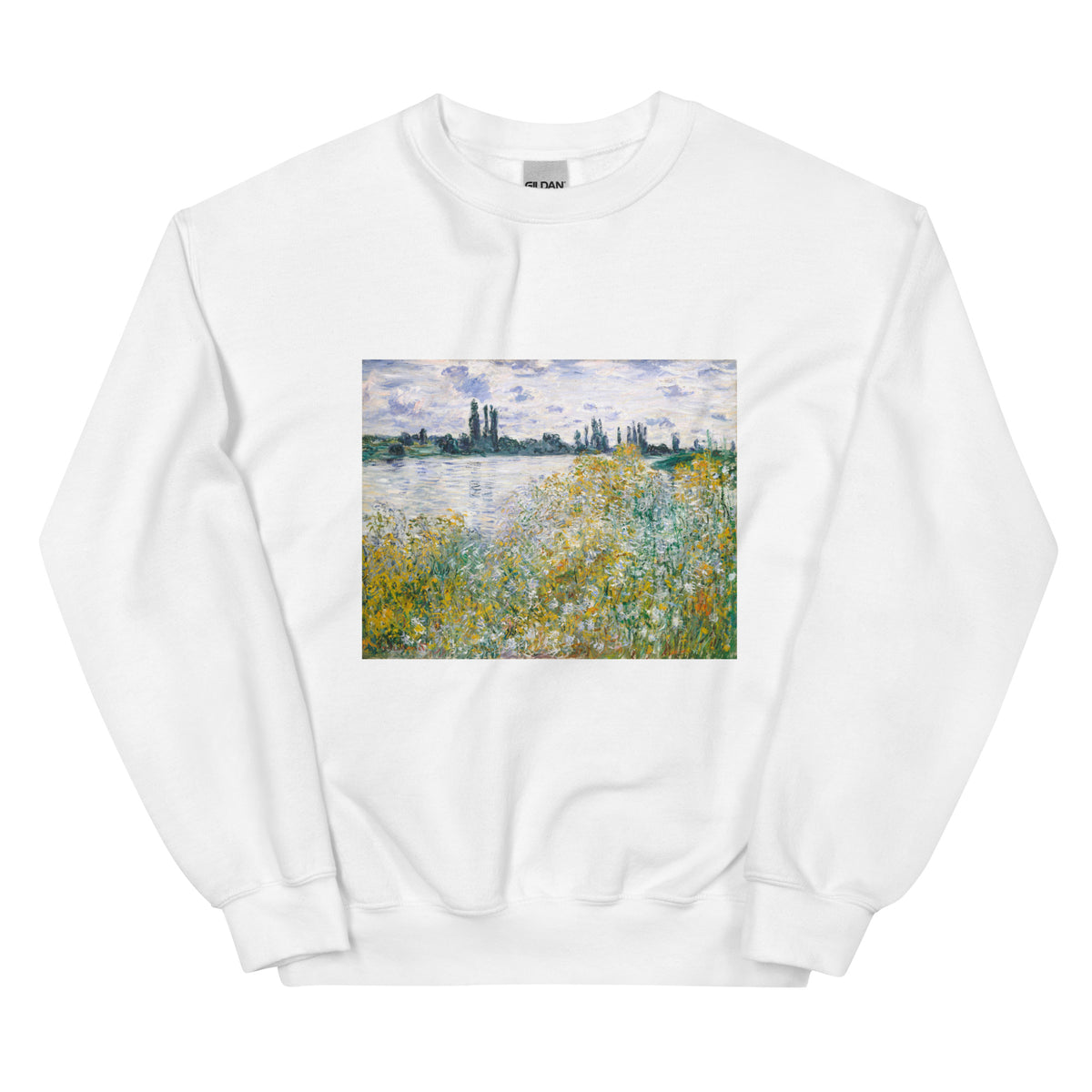 White Sweater Icirc Le Aux Fleurs Near Vetheuil Essential