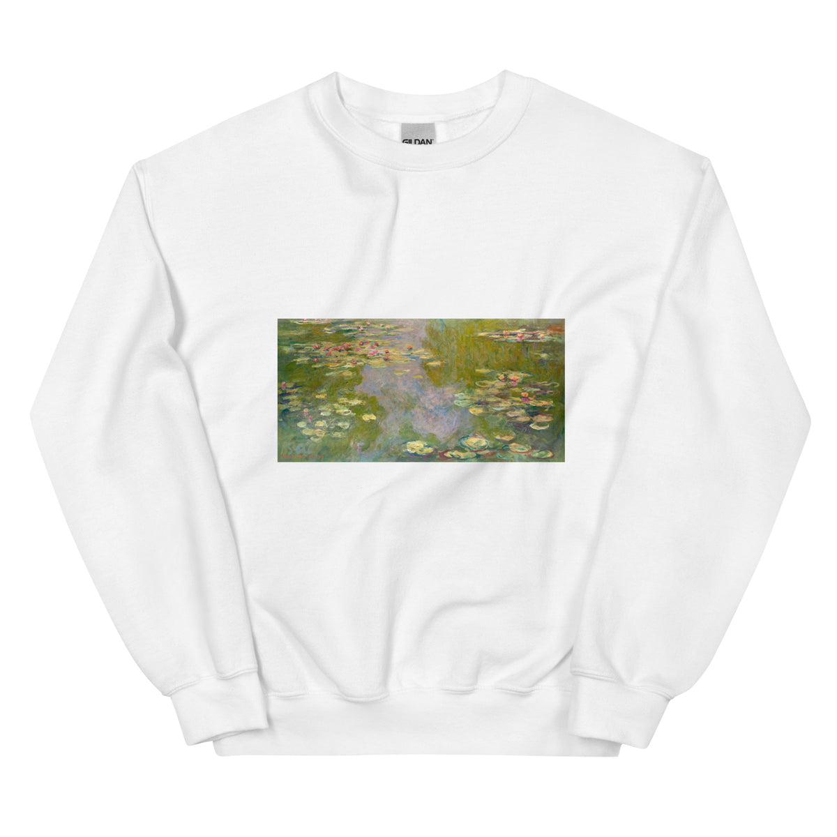White Sweater Water Lilies Essential