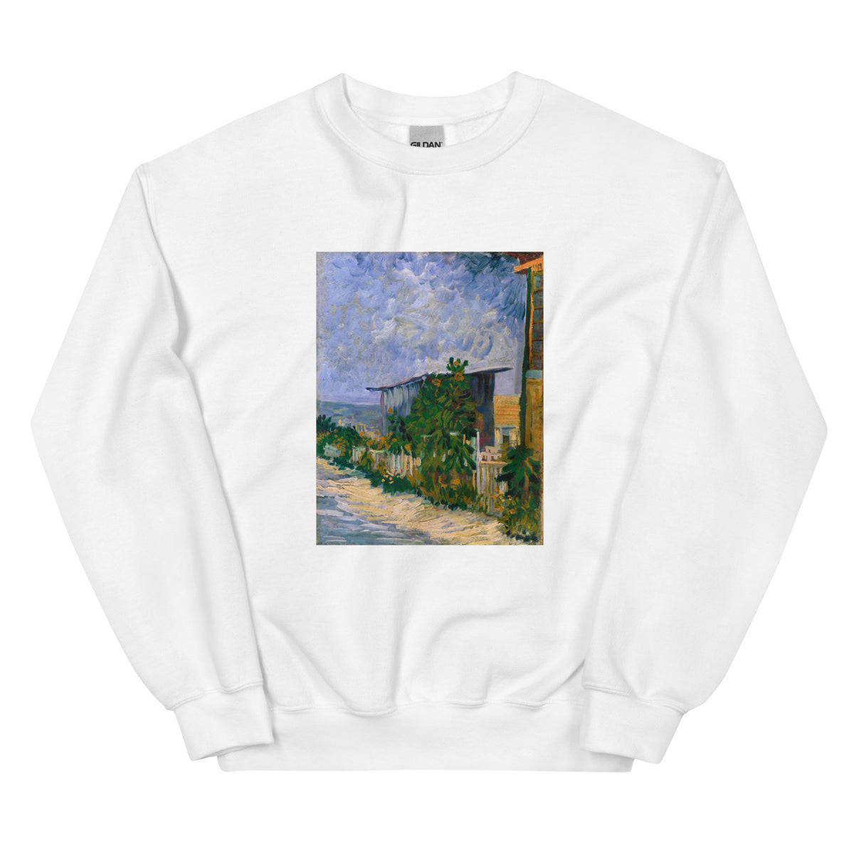 White Sweater Vincent Van Gogh S Shelter On Montmartre Famous Painting Essential
