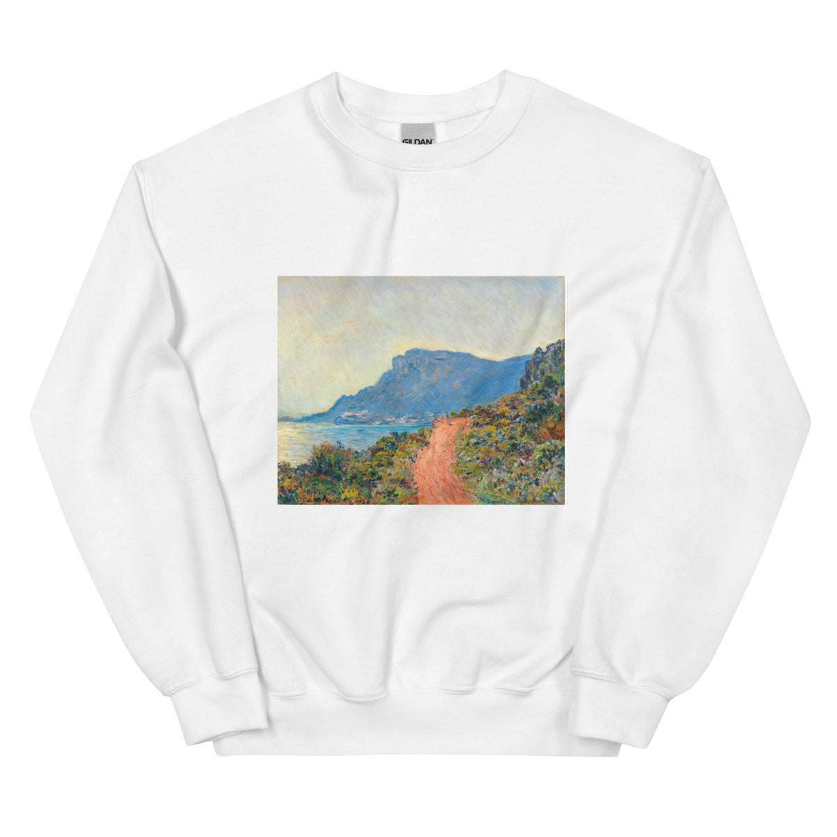 White Sweater La Corniche Near Monaco Essential