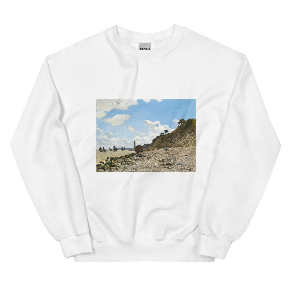 White Sweater The Beach At Honfleur Essential