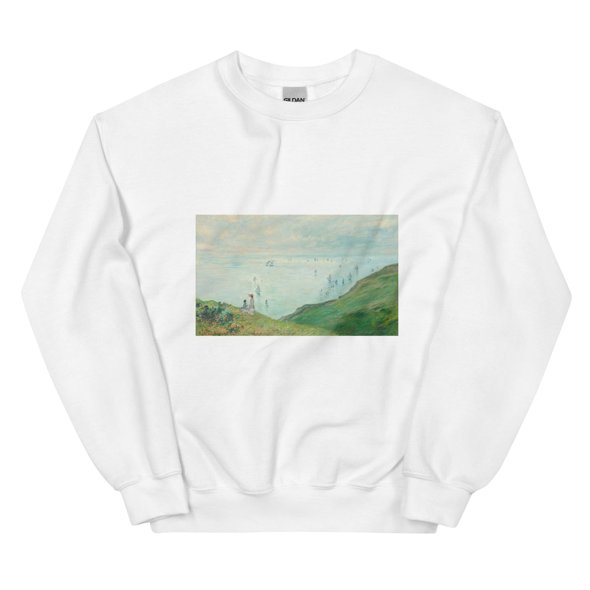 White Sweater Cliffs At Pourville Essential