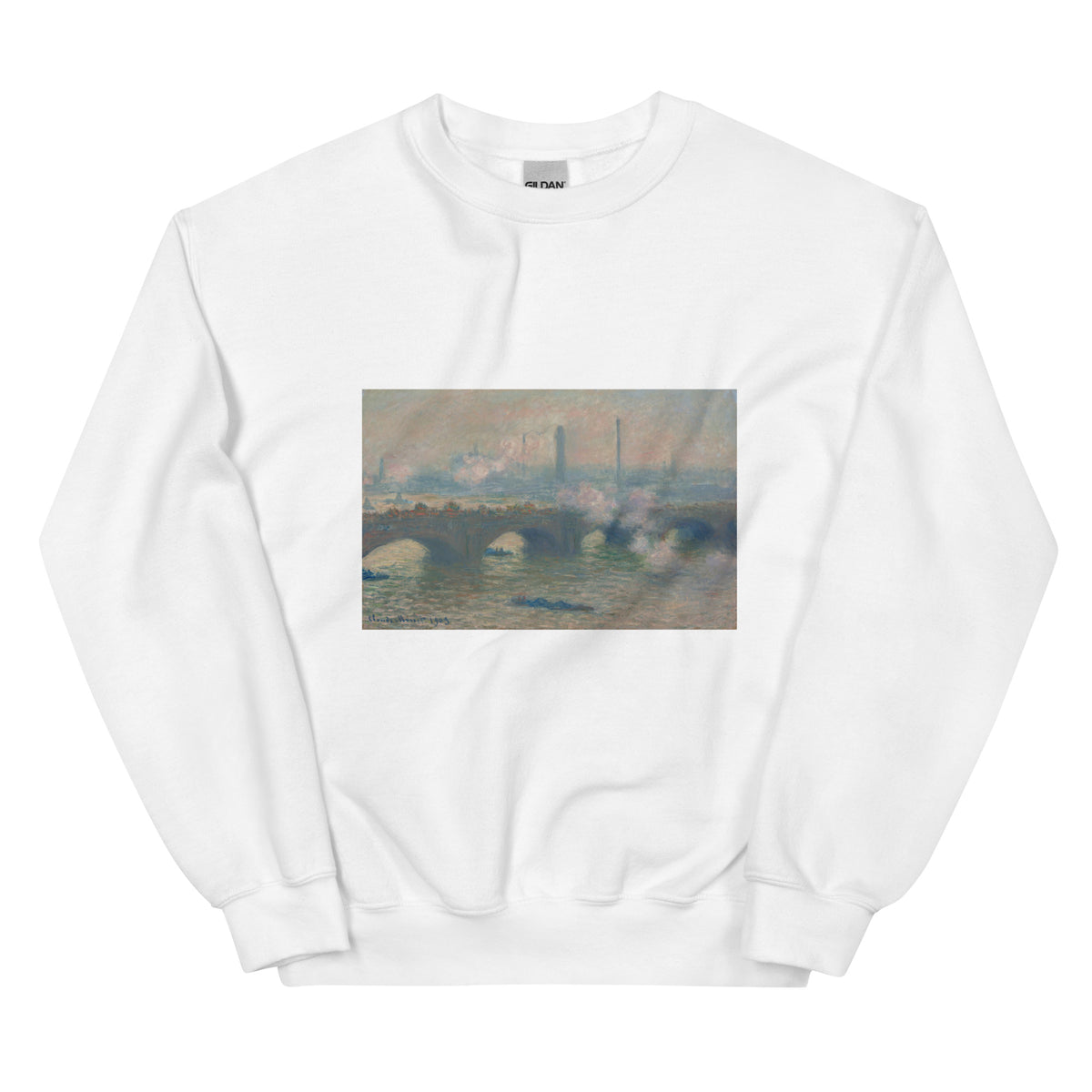 White Sweater Waterloo Bridge Gray Day Essential