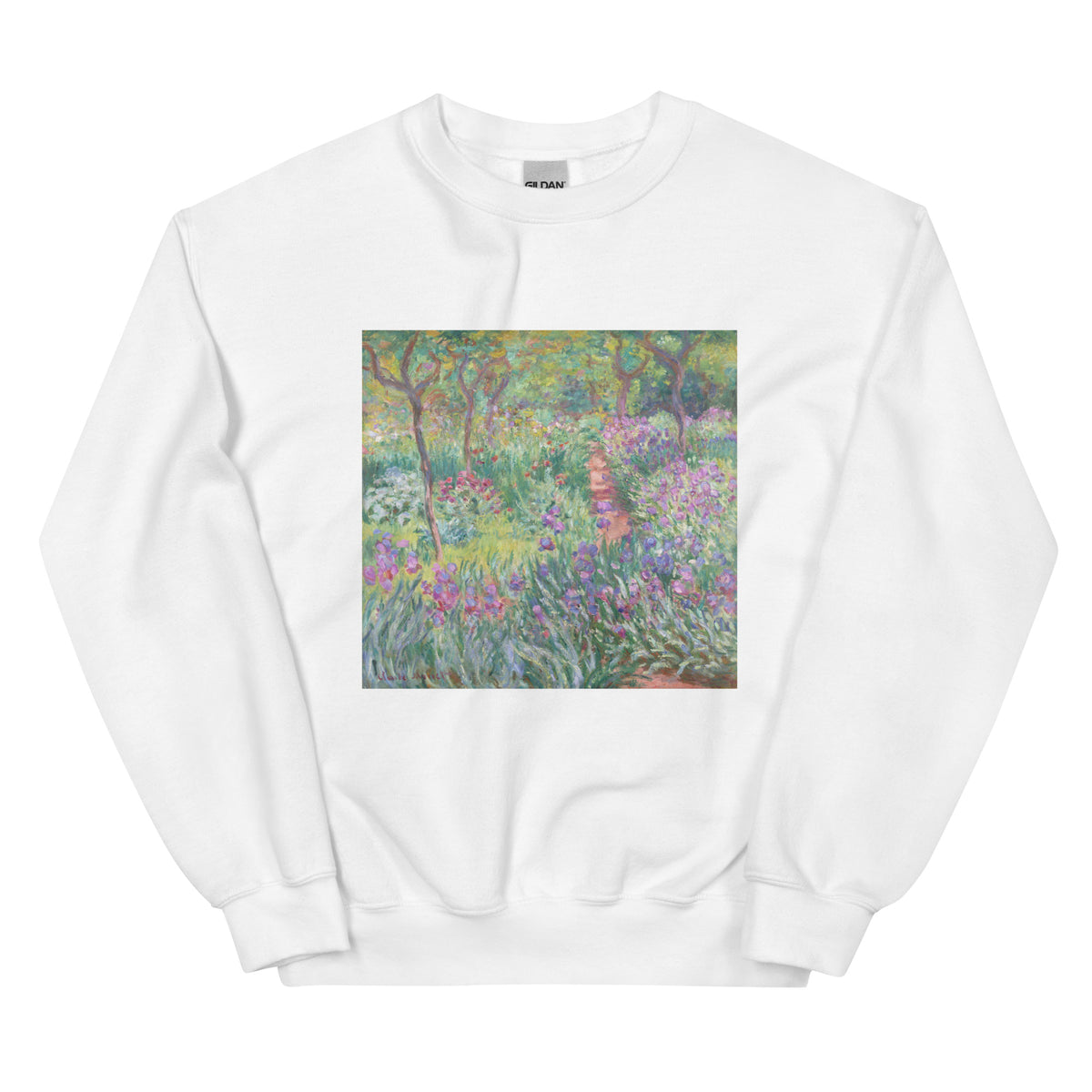 White Sweater The Artist Garden In Giverny Essential