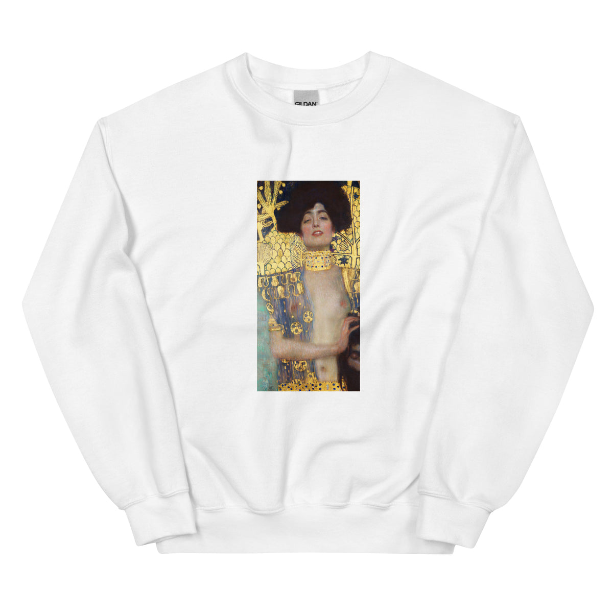 White Sweater Gustav Klimt Judith And The Head Of Holofernes Famous Painting Essential