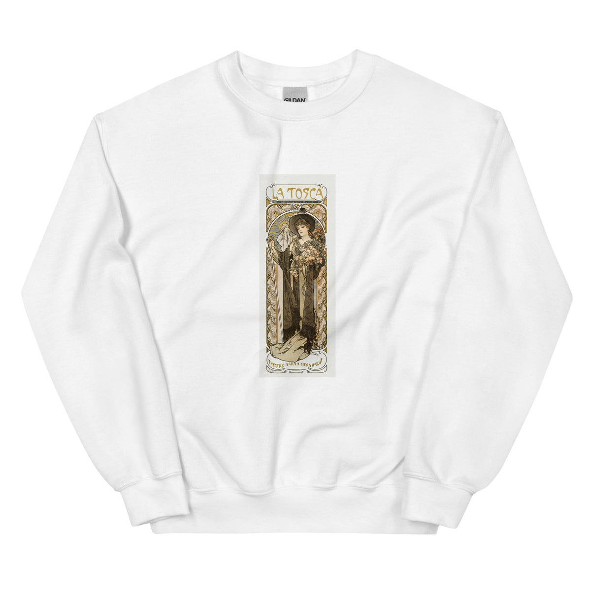 White Sweater La Tosca Sarah Bernhardt - Alphonse Maria Mucha 1869 Essential