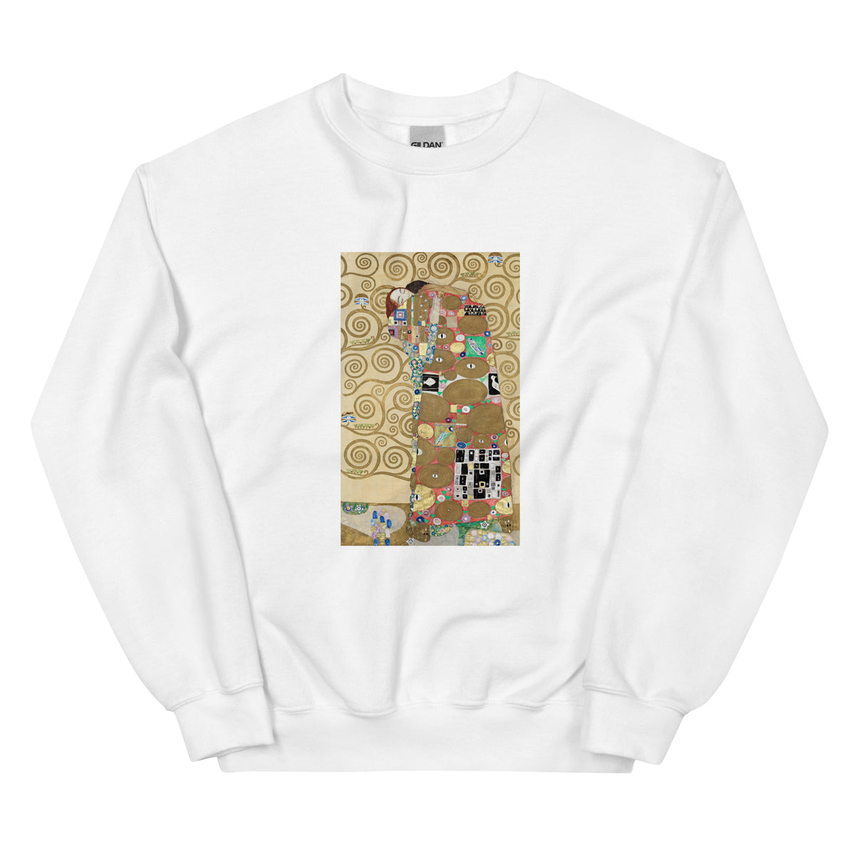 White Sweater Gustav Klimt Fulfillment Famous Painting Essential